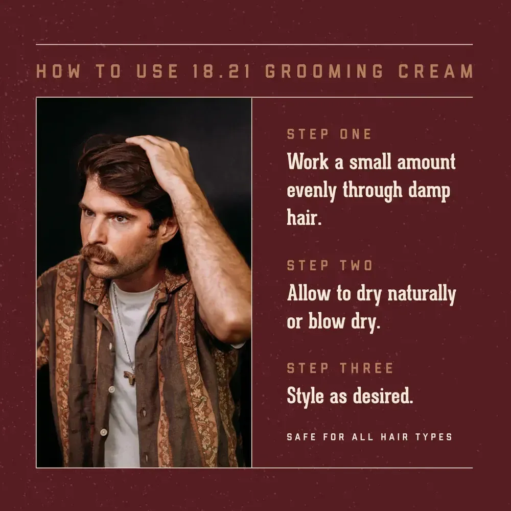 Grooming Cream Sweet Tobacco - Image 6