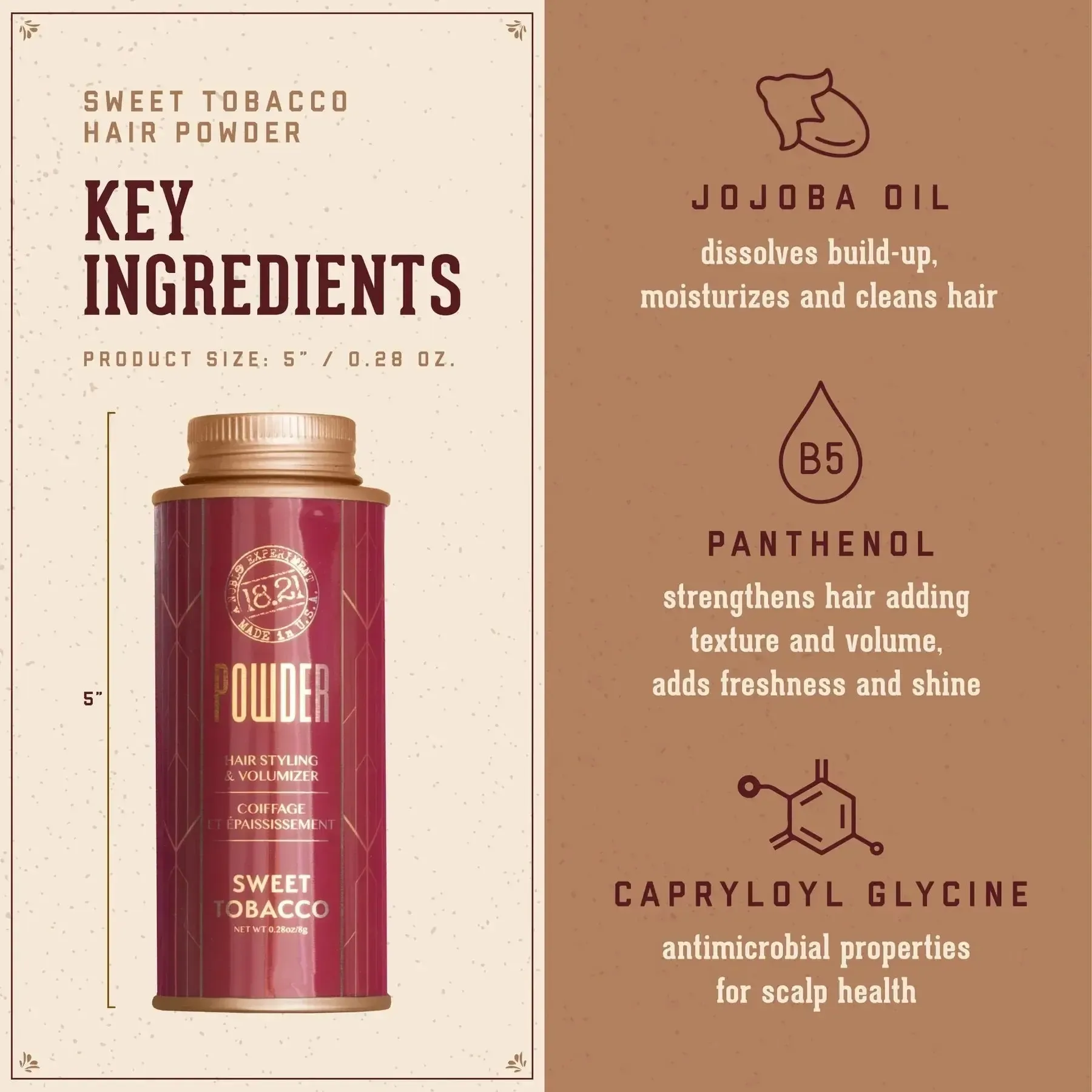 Hair Powder-Sweet Tobacco - Image 3