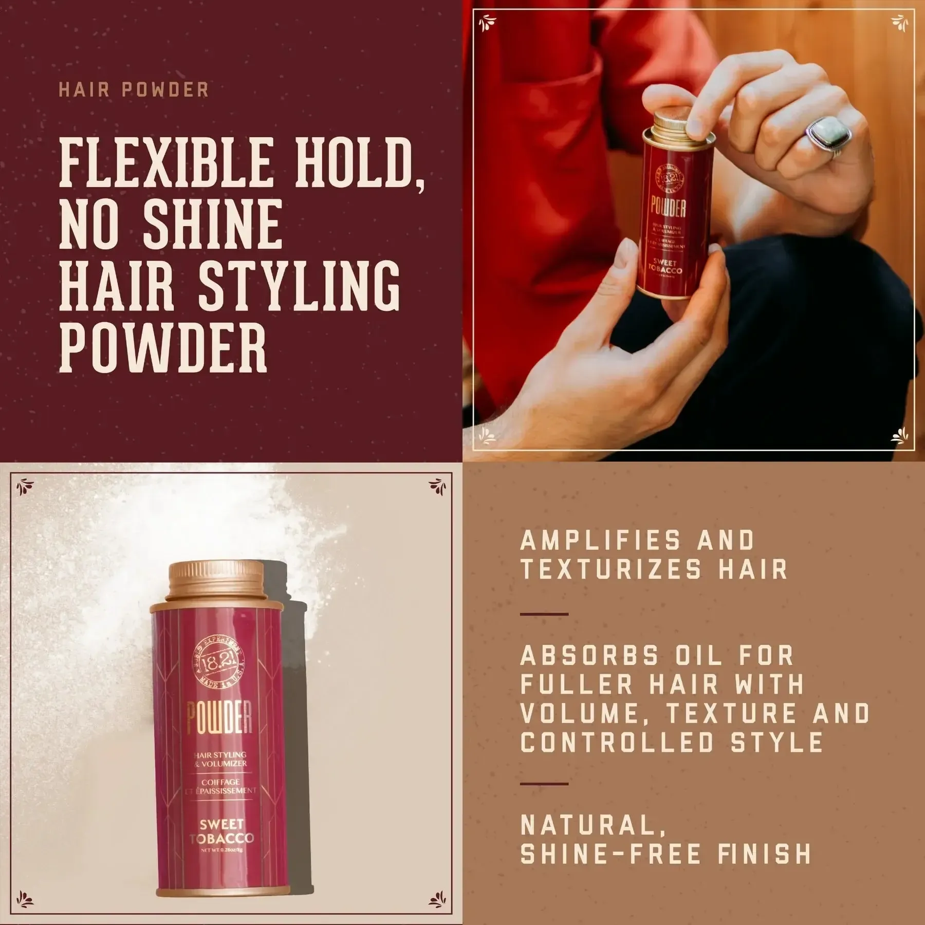 Hair Powder-Sweet Tobacco - Image 4