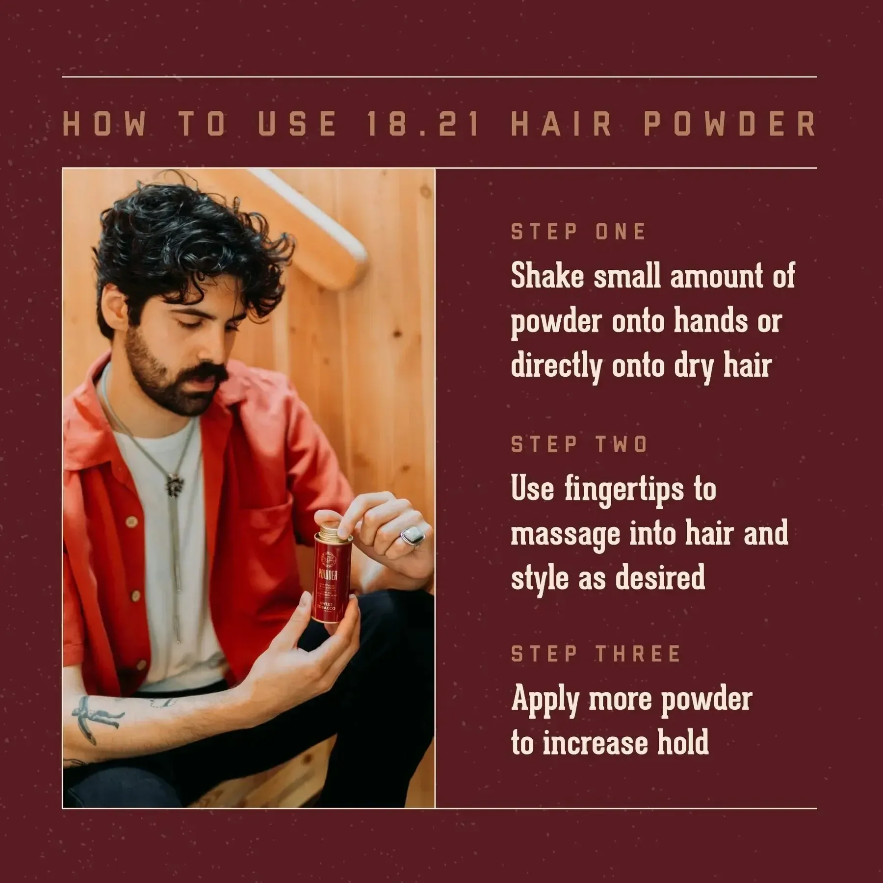Hair Powder-Sweet Tobacco - Image 5