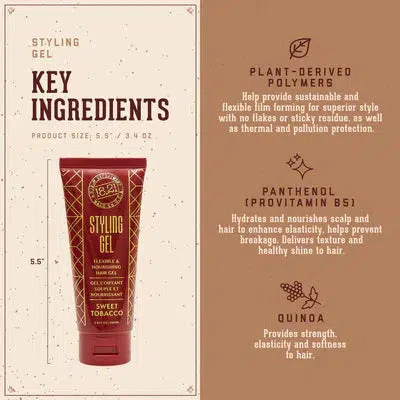 18.21 Sweet Tobacco Hair Styling Gel - Image 3