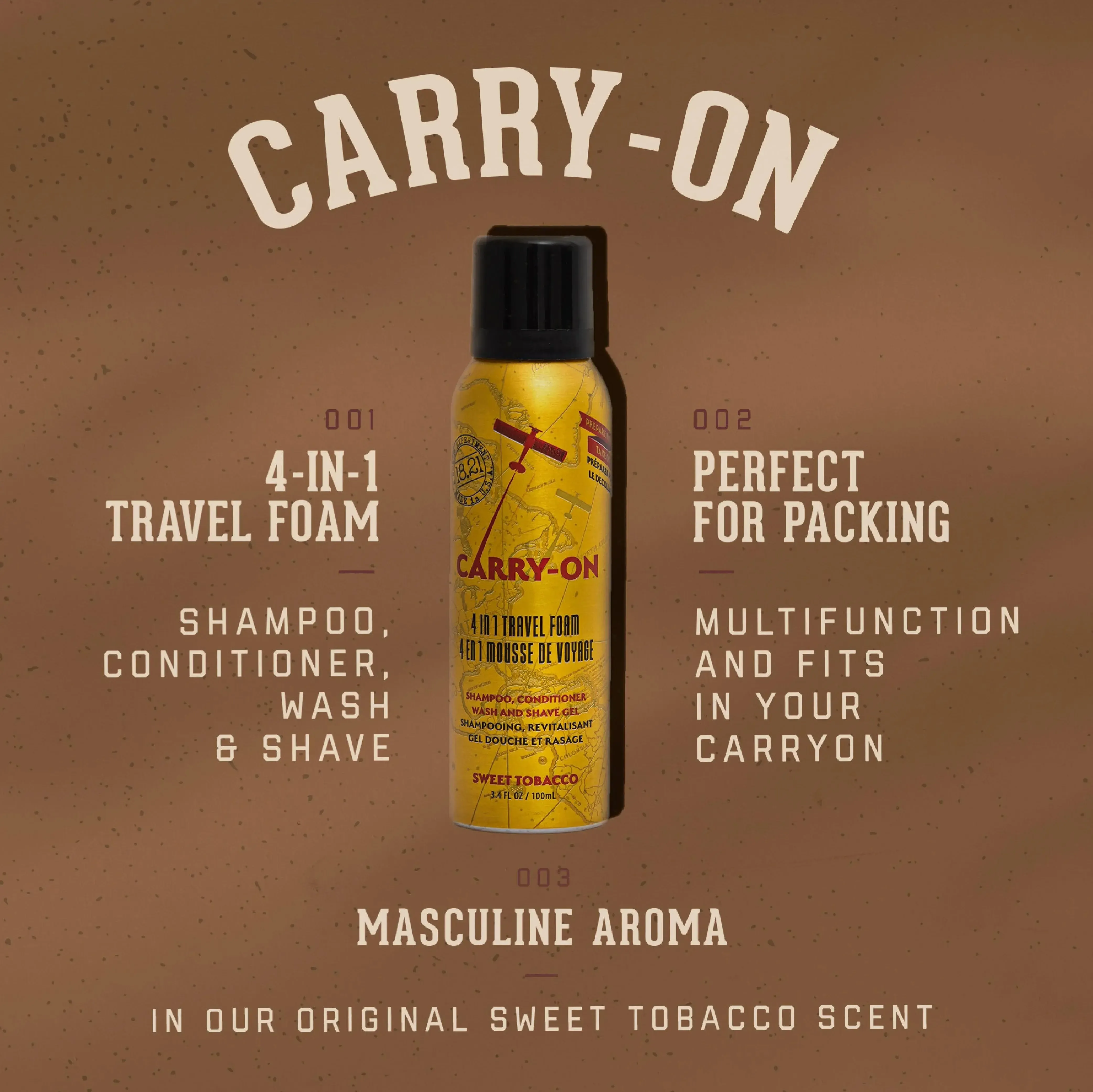 Carry On 4-1 Travel Foam - Image 3