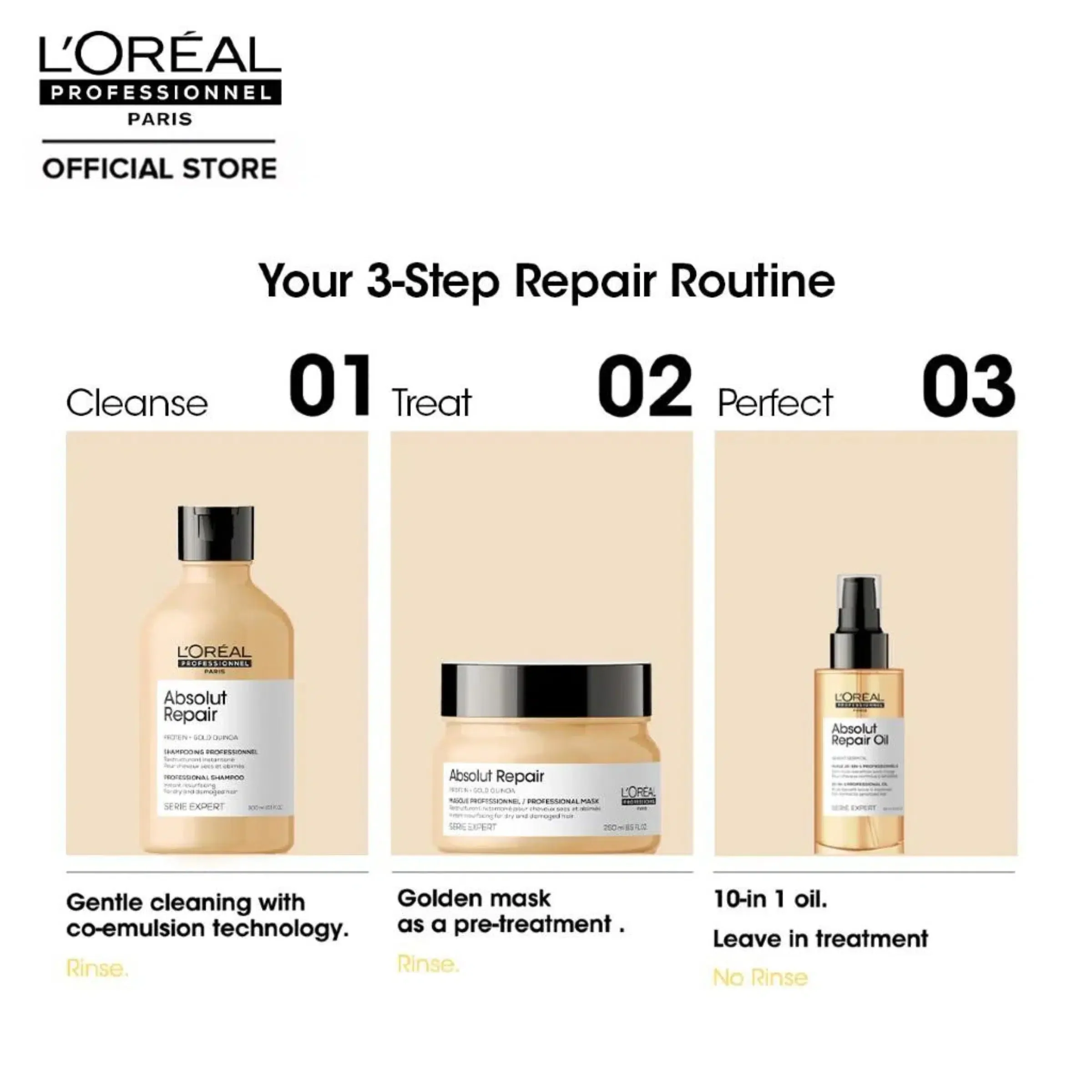 Absolut Repair Instant Resurfacing Golden Mask - Image 5