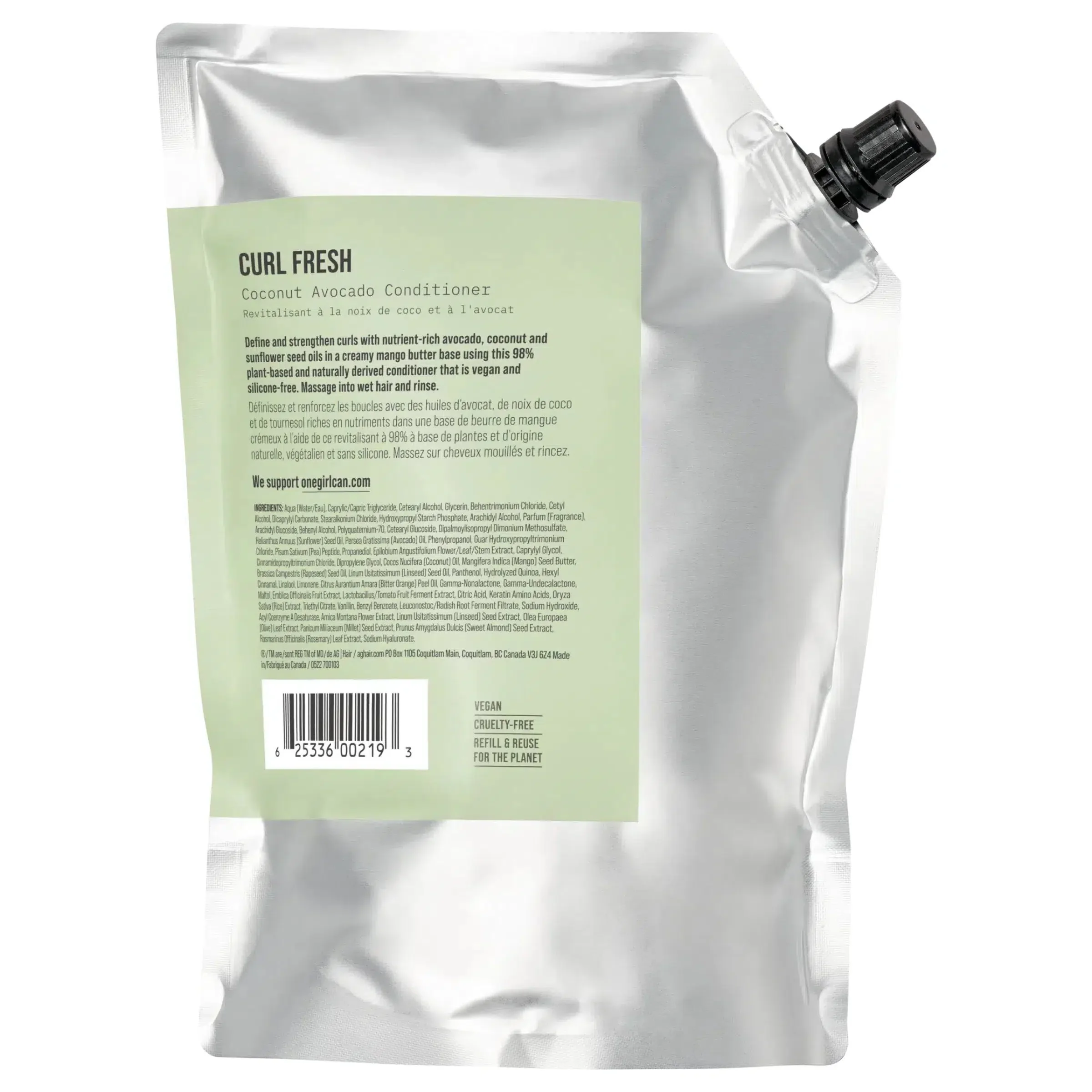Curl Fresh Coconut Avocado Conditioner - Image 4