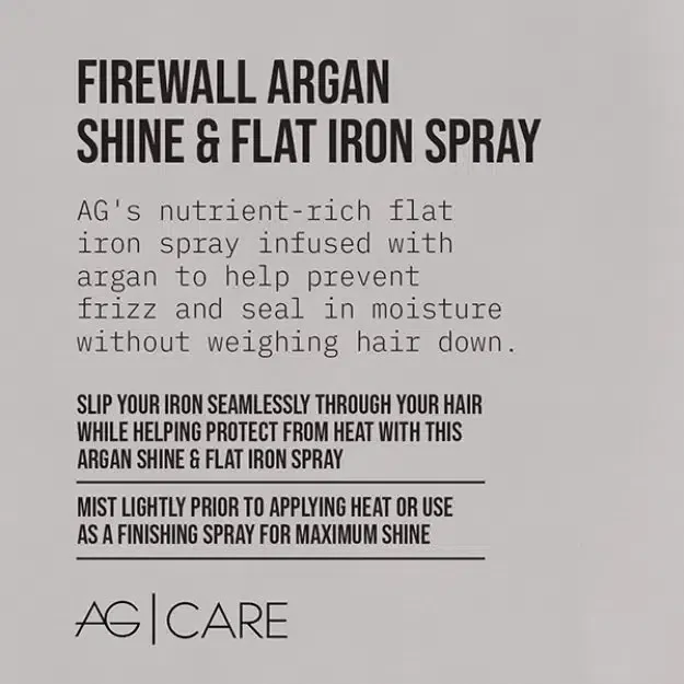 Firewall Argan Shine & Flat Iron Spray - Image 3