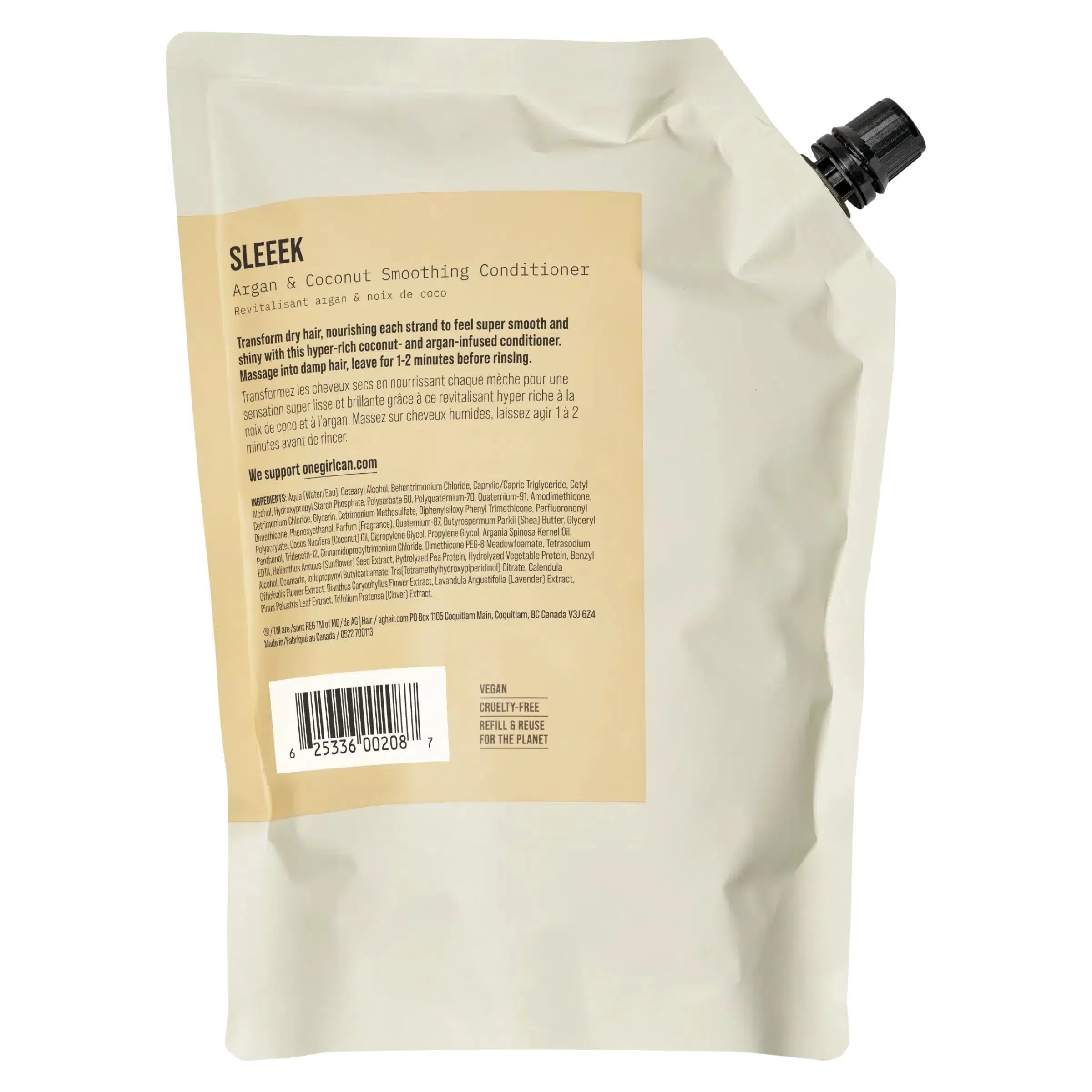 Sleeek Argan & Coconut Smoothing Conditioner - Image 4