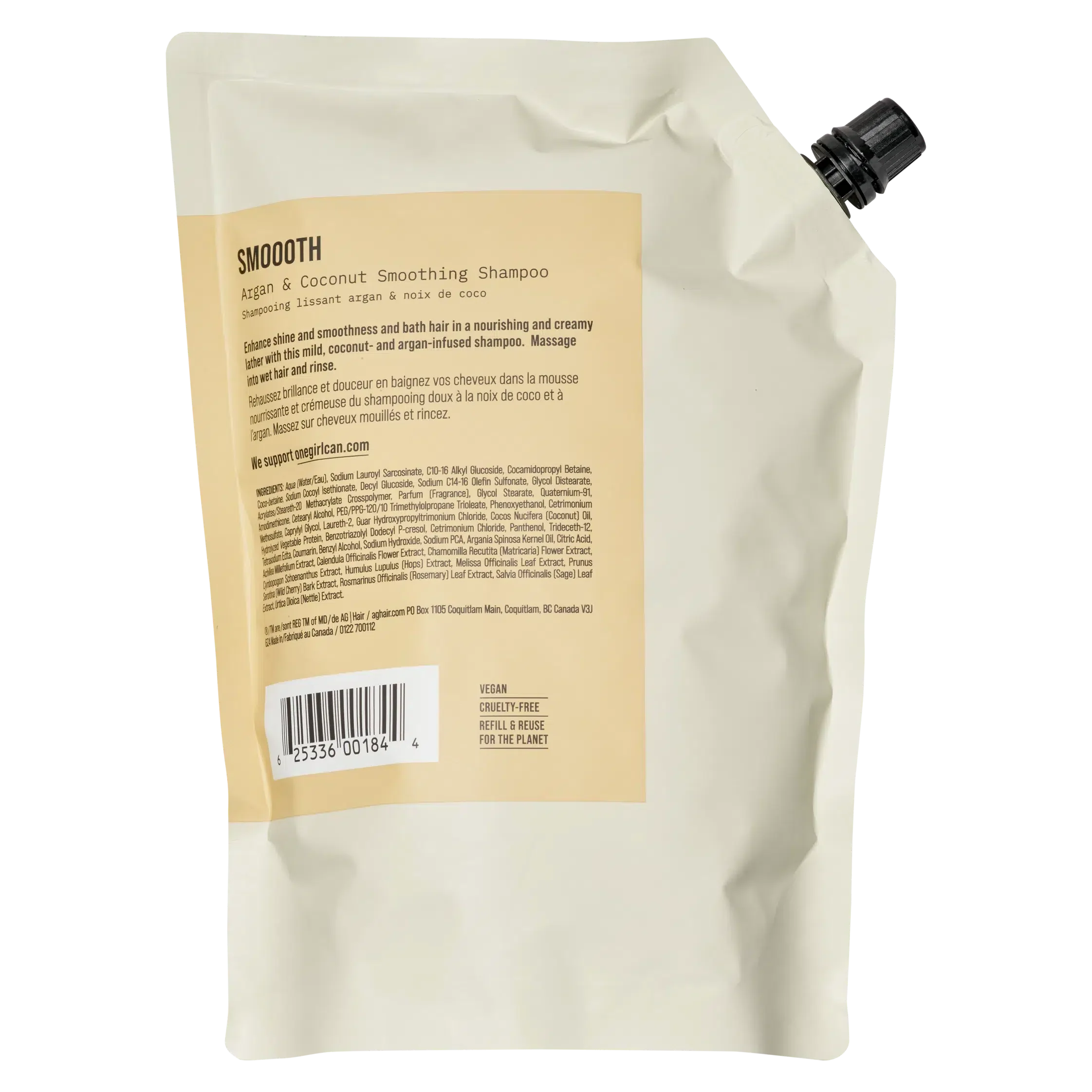 Smoooth Argan & Coconut Smoothing Shampoo - Image 4