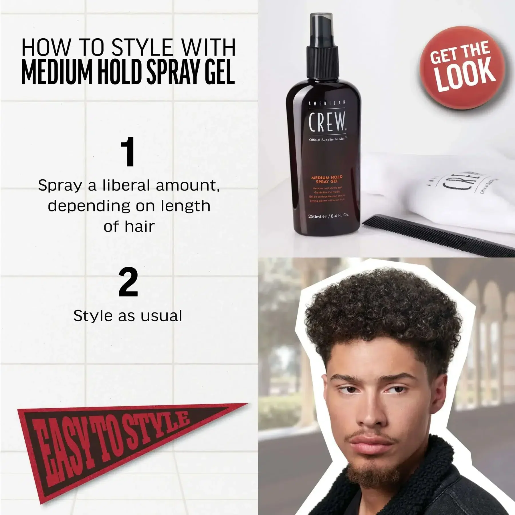 Classic Medium Hold Spray Gel - Image 4