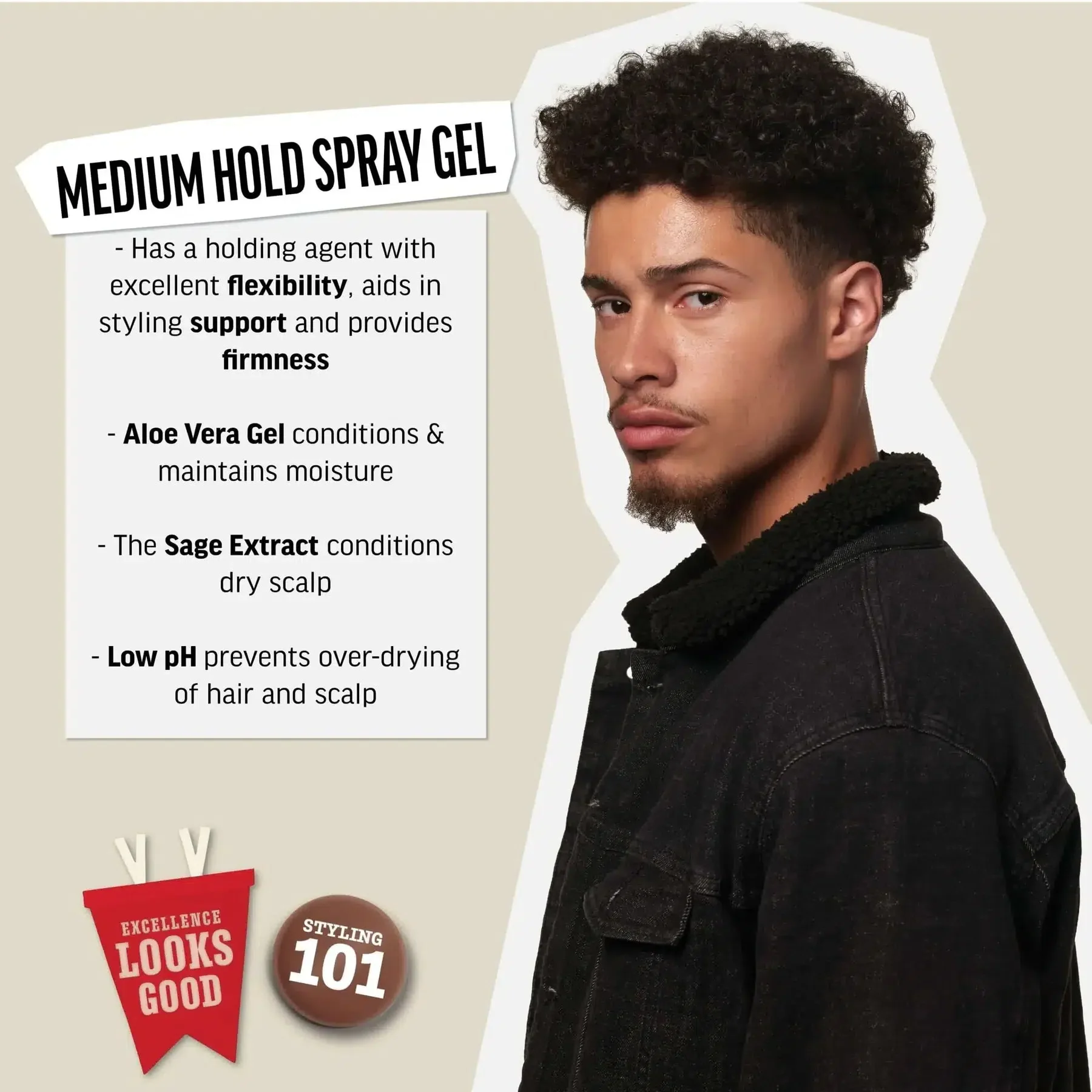 Classic Medium Hold Spray Gel - Image 5