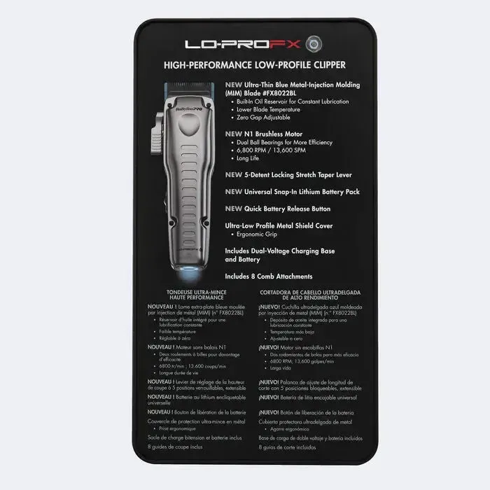 LoPro FX-ONE Clipper - BLACK - FX829 - Image 5