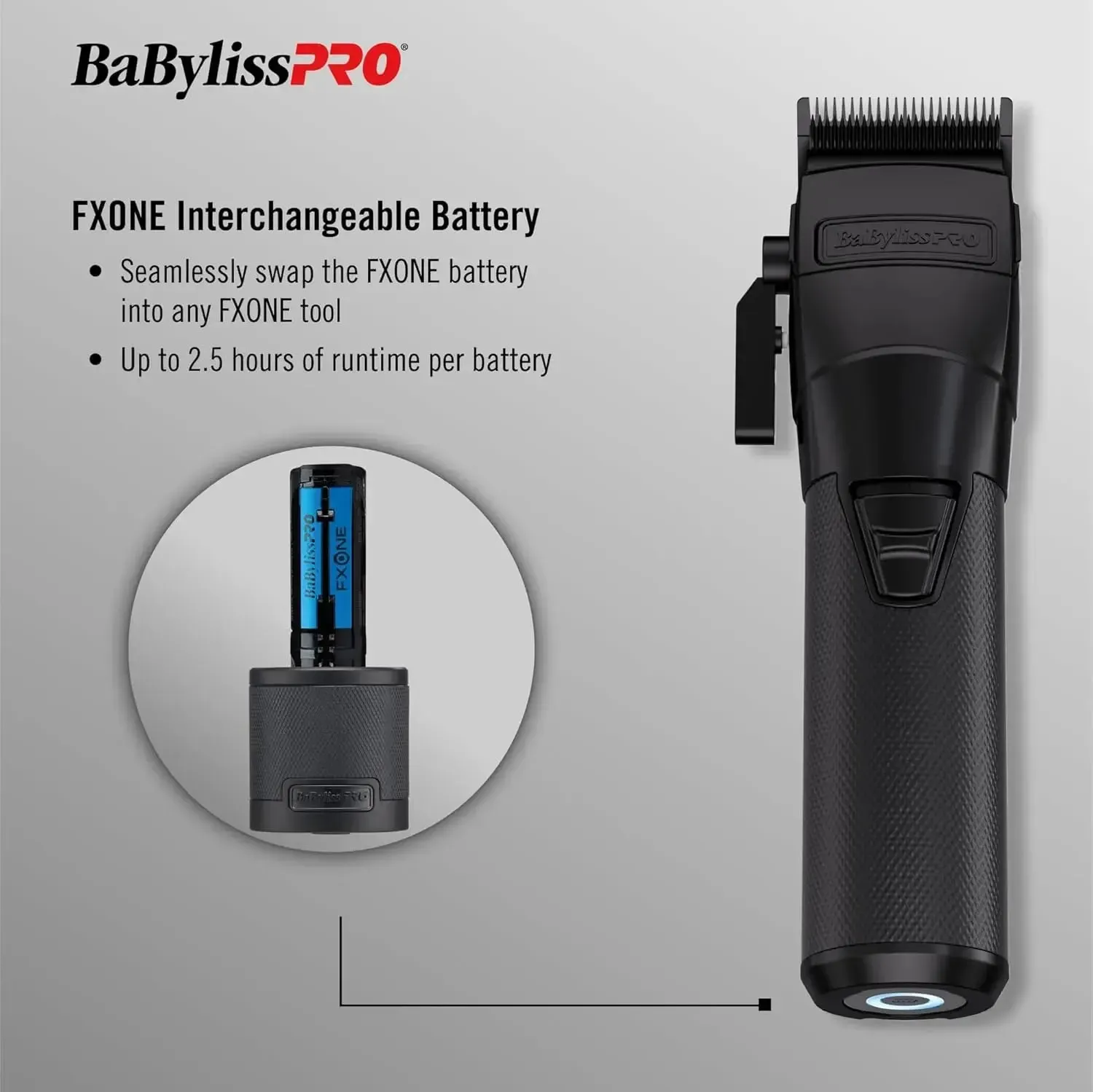 Blackfx Clipper With Fx-One Battery System - FX899MB - Image 5