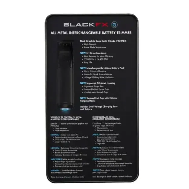 Blackfx Trimmer With Fx-One Battery System - FX799MB - Image 5