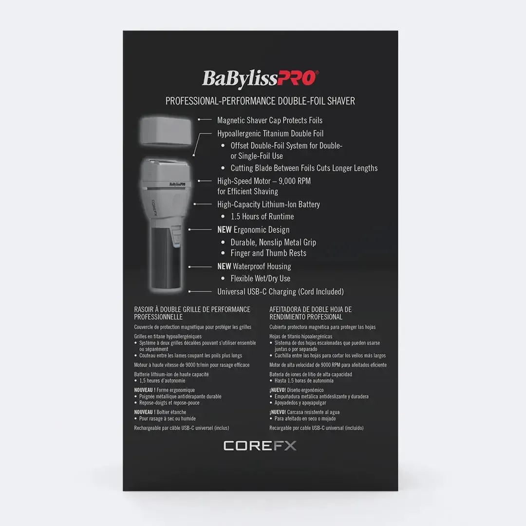 CoreFX Double-Foil Shaver - FX75FS2 - Image 6