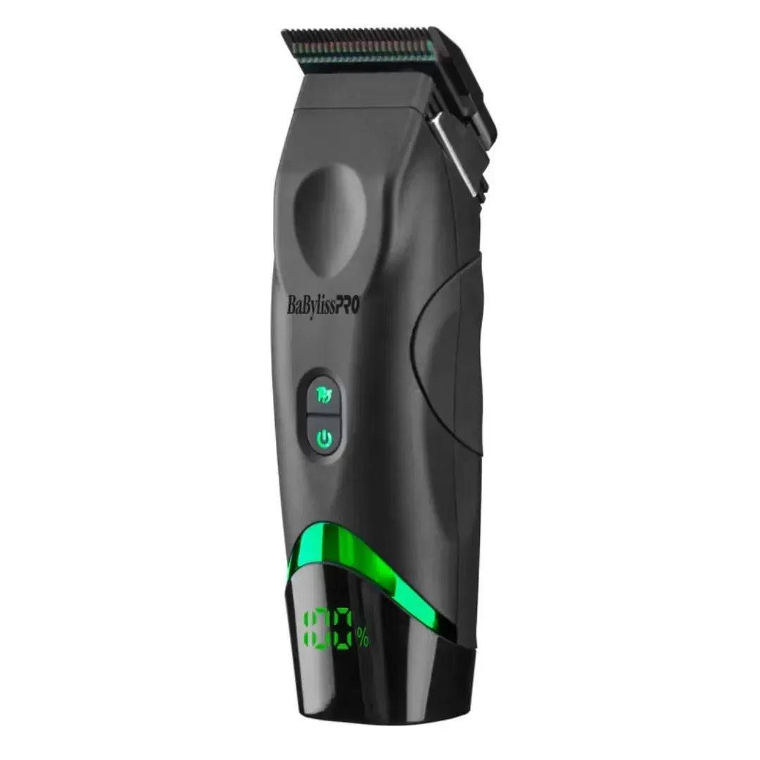 Wireless Charging Clipper Black Titanium With Mim Fade Blade - FXT45C - Image 2
