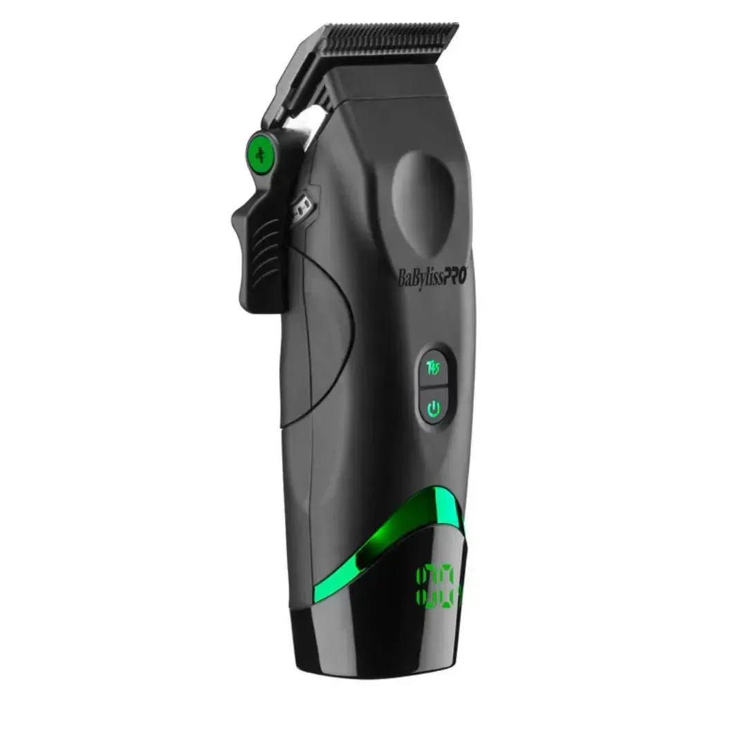 Wireless Charging Clipper Black Titanium With Mim Fade Blade - FXT45C - Image 3