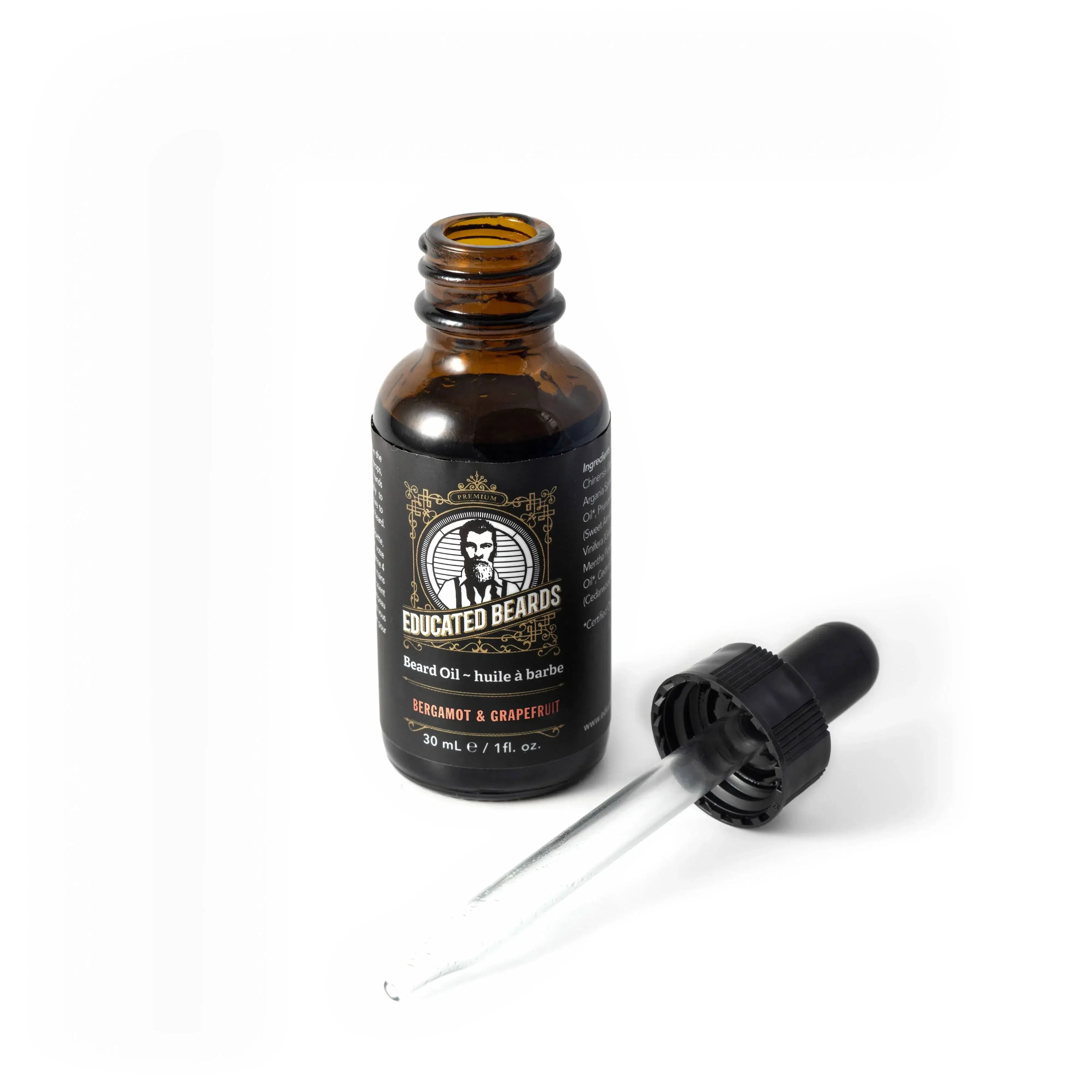 Bergamot Grapefruit Beard Oil - Image 3