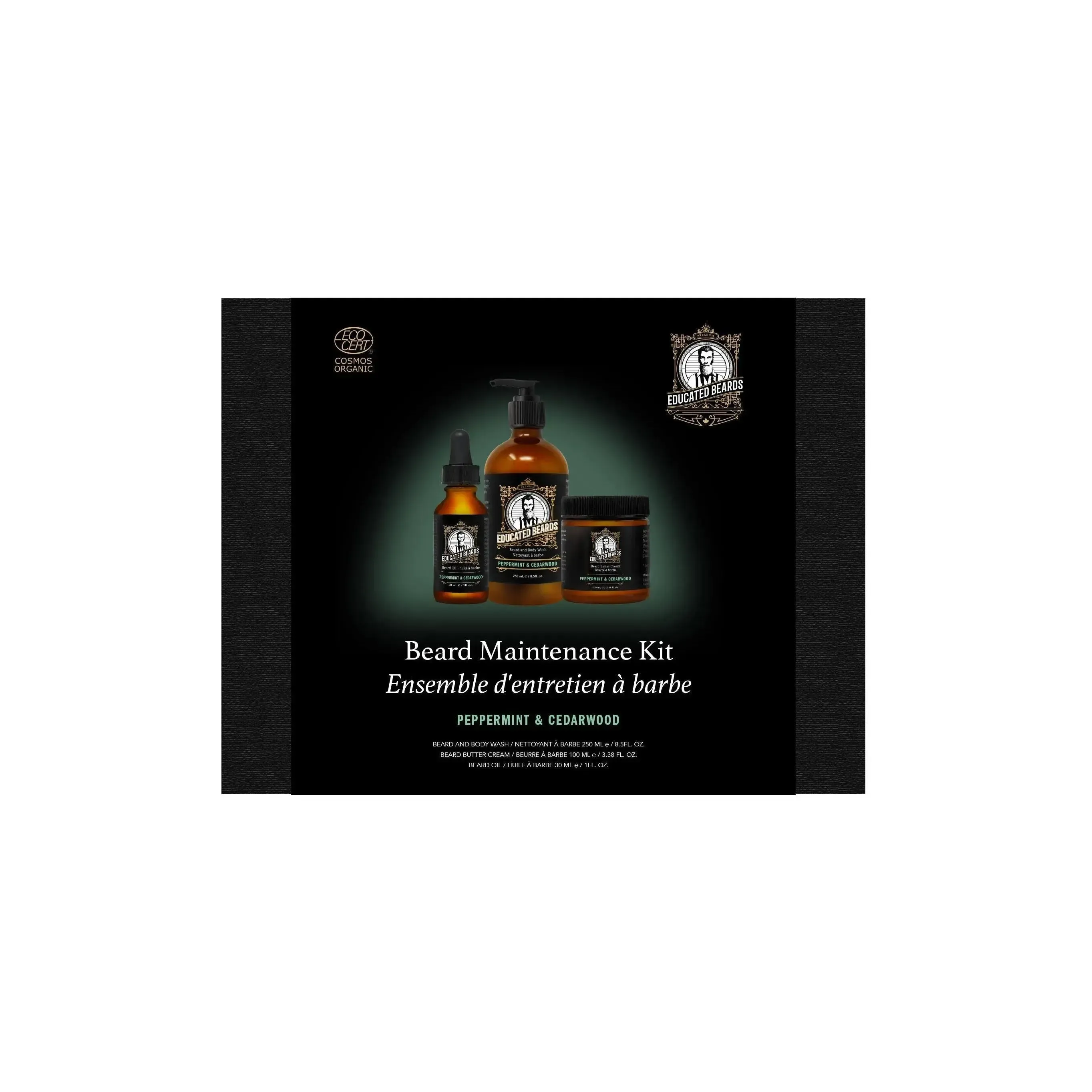 Peppermint Cedarwood Beard Maintenance Kit - Image 3