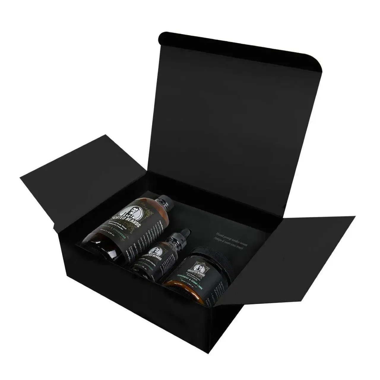 Peppermint Cedarwood Beard Maintenance Kit - Image 5