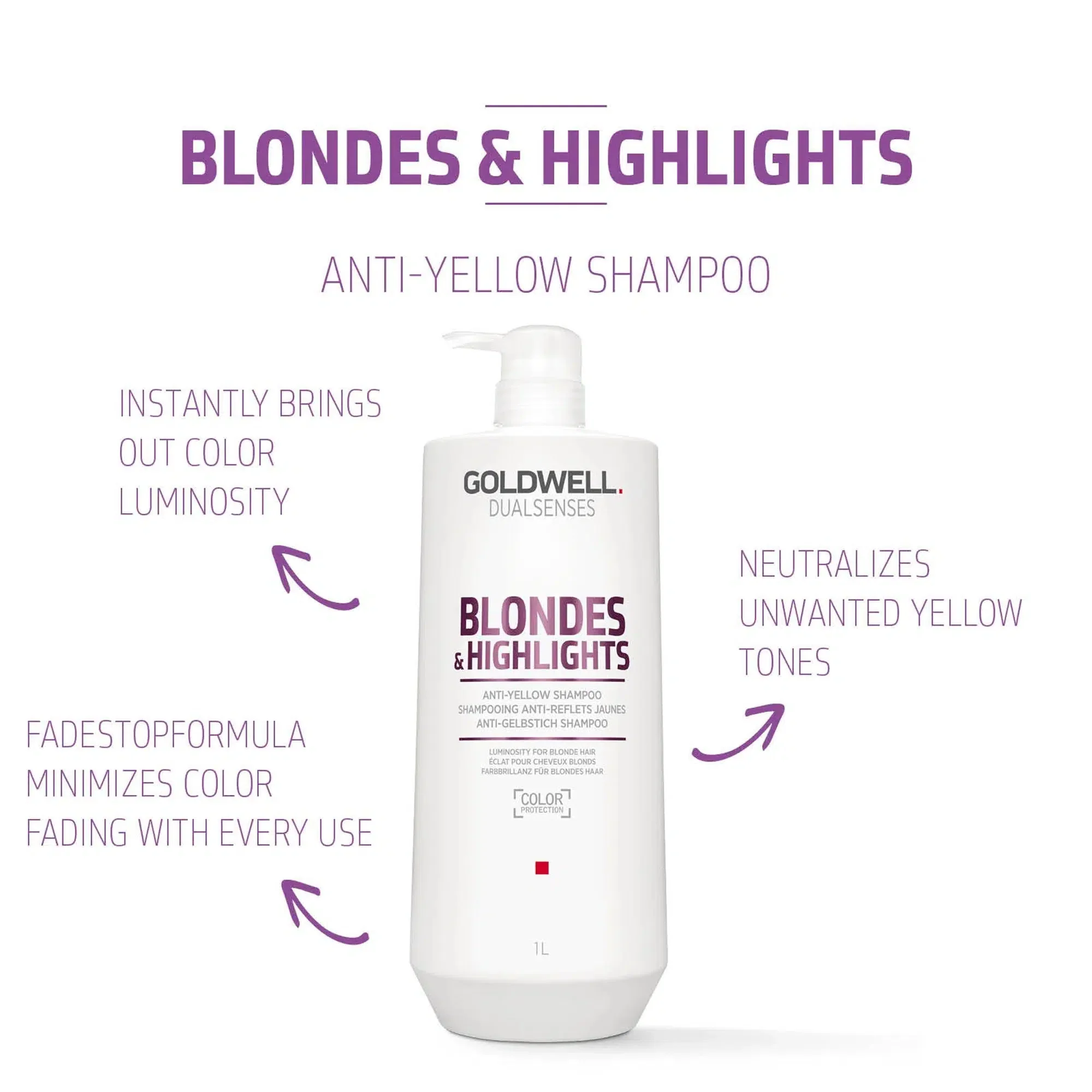 Blondes + Highlights Anti-Yellow Shampoo - Image 4