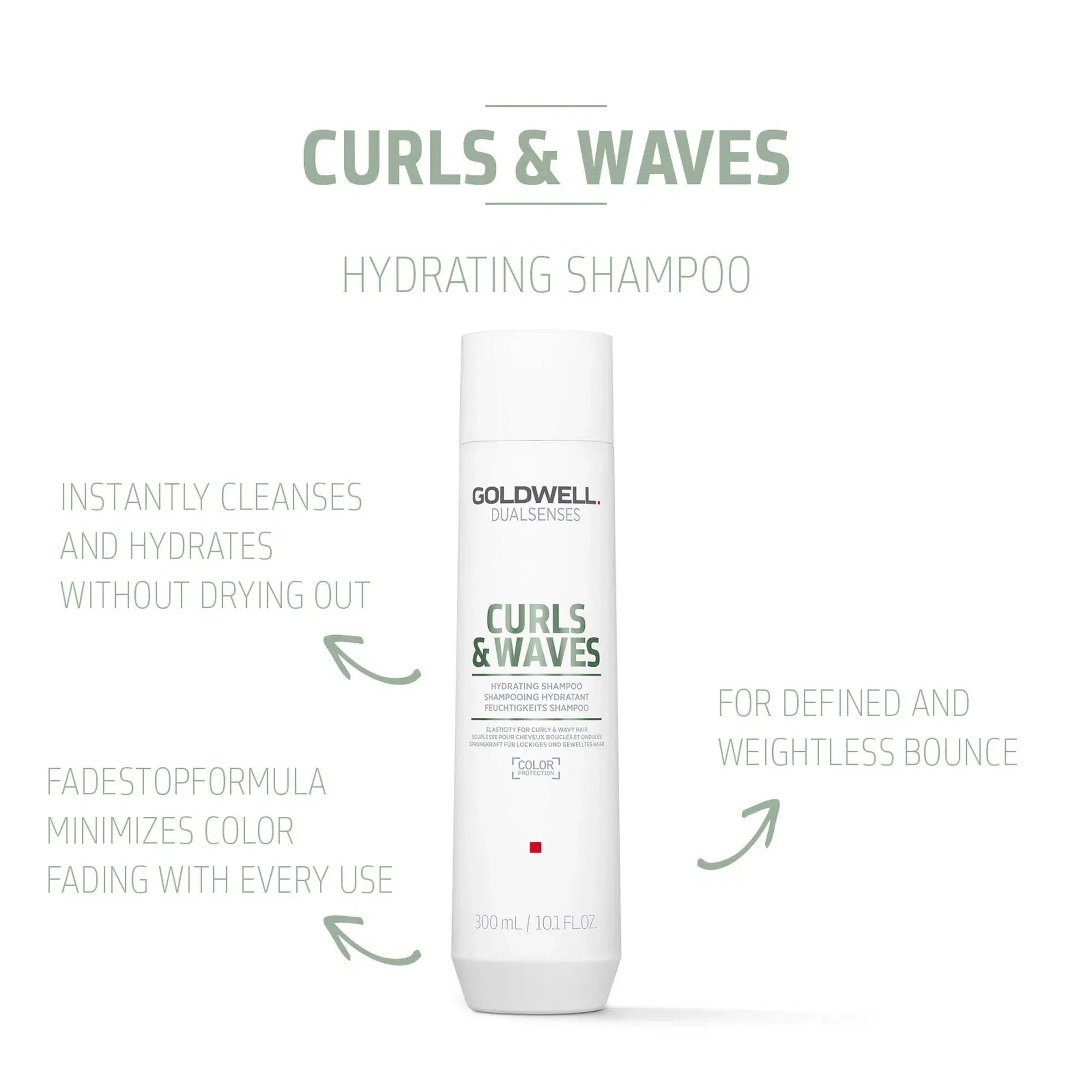 Curls + Waves Hydrating Shampoo - Image 3