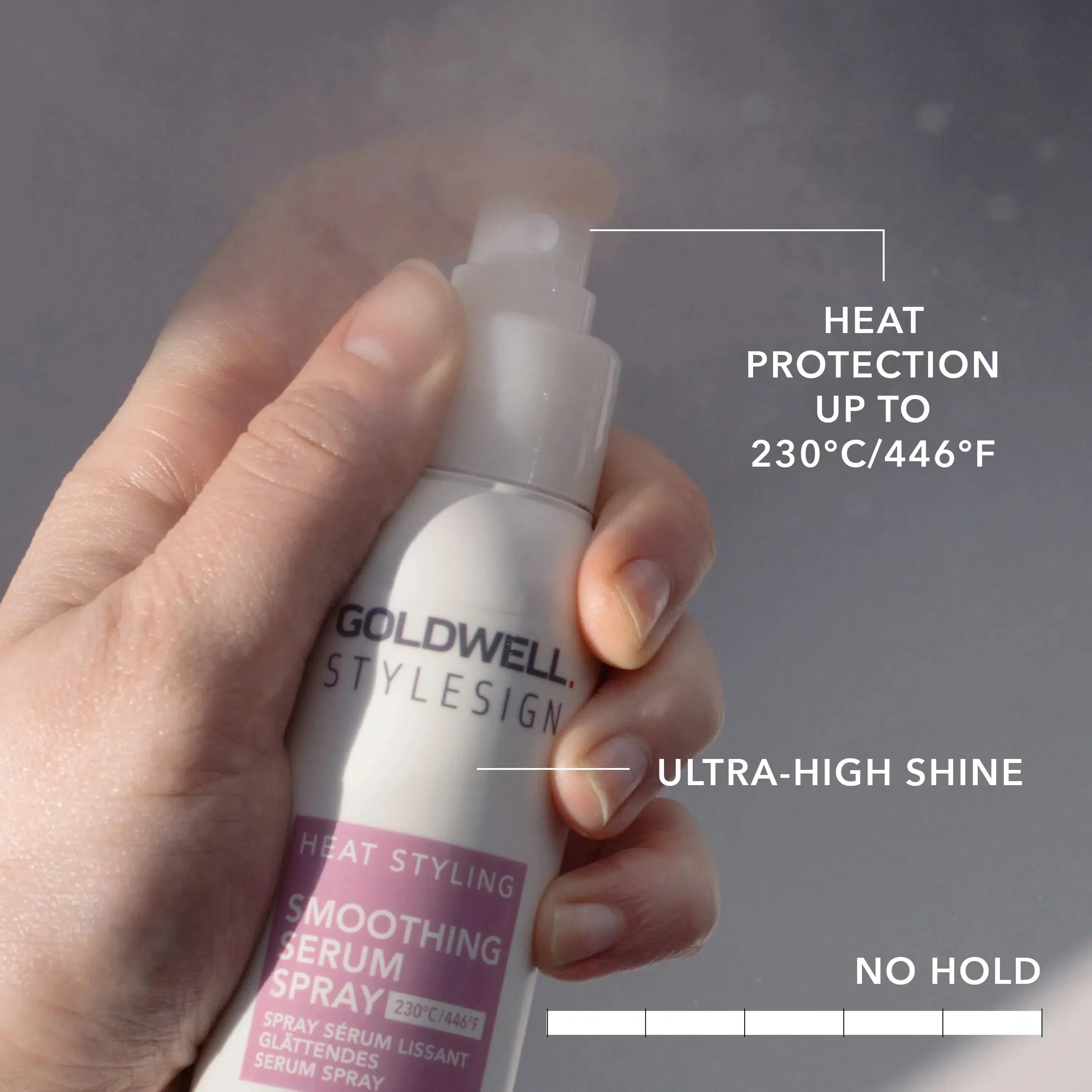 Heat Styling Smoothing Serum Spray - Image 3