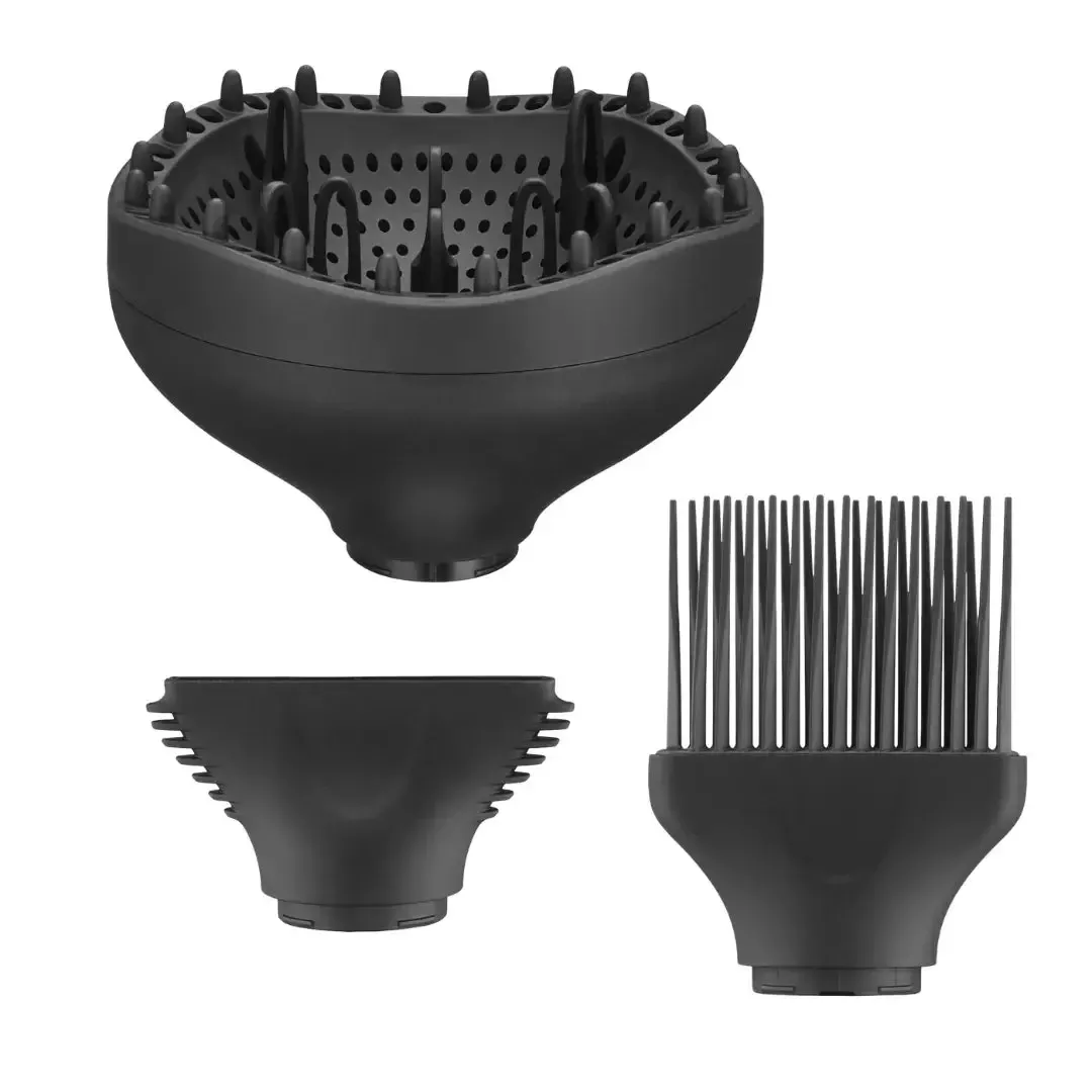High-Speed Nano Titanium Light Dual Voltage Hairdryer - Matte Black - Image 2