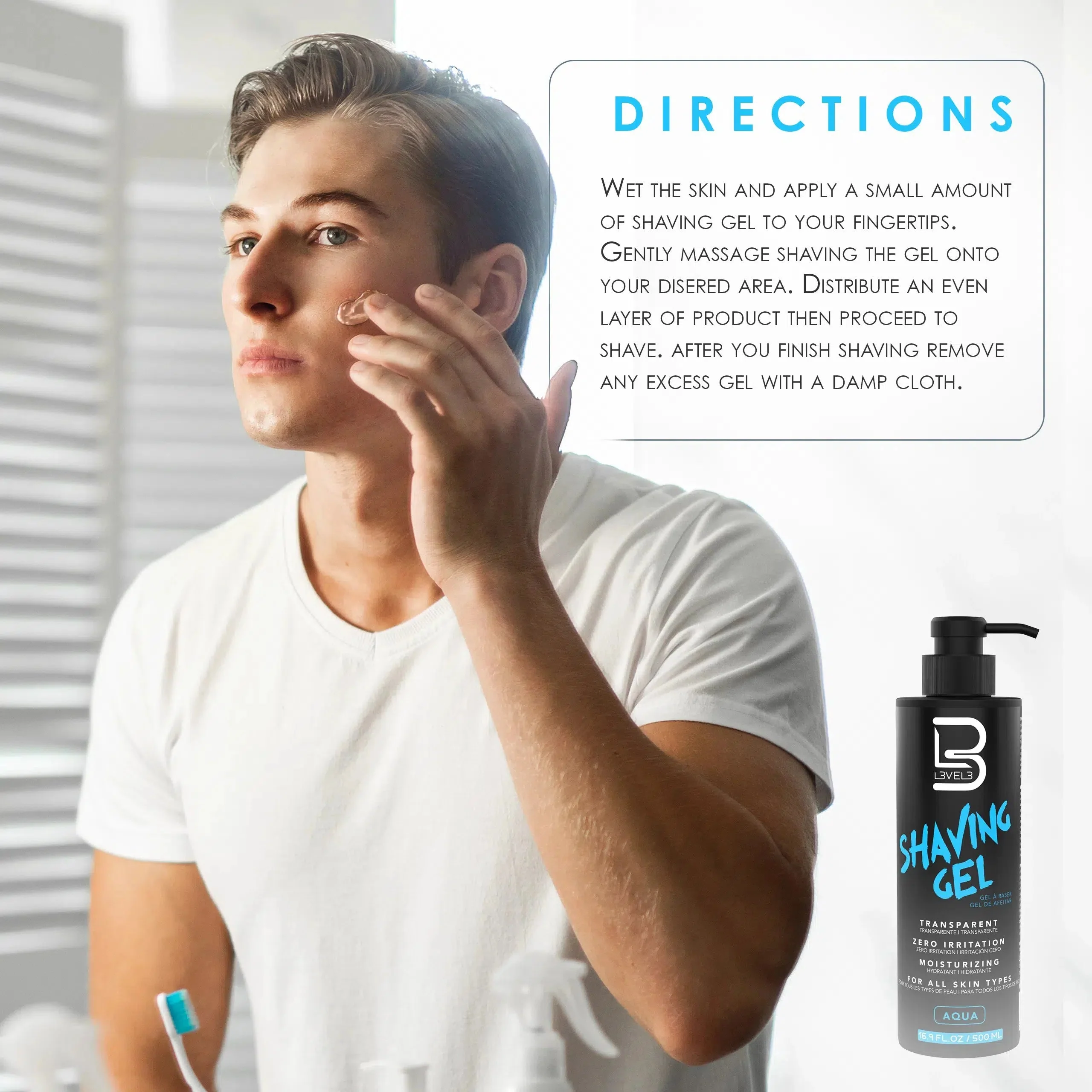 Transparent Shaving Gel - Image 5