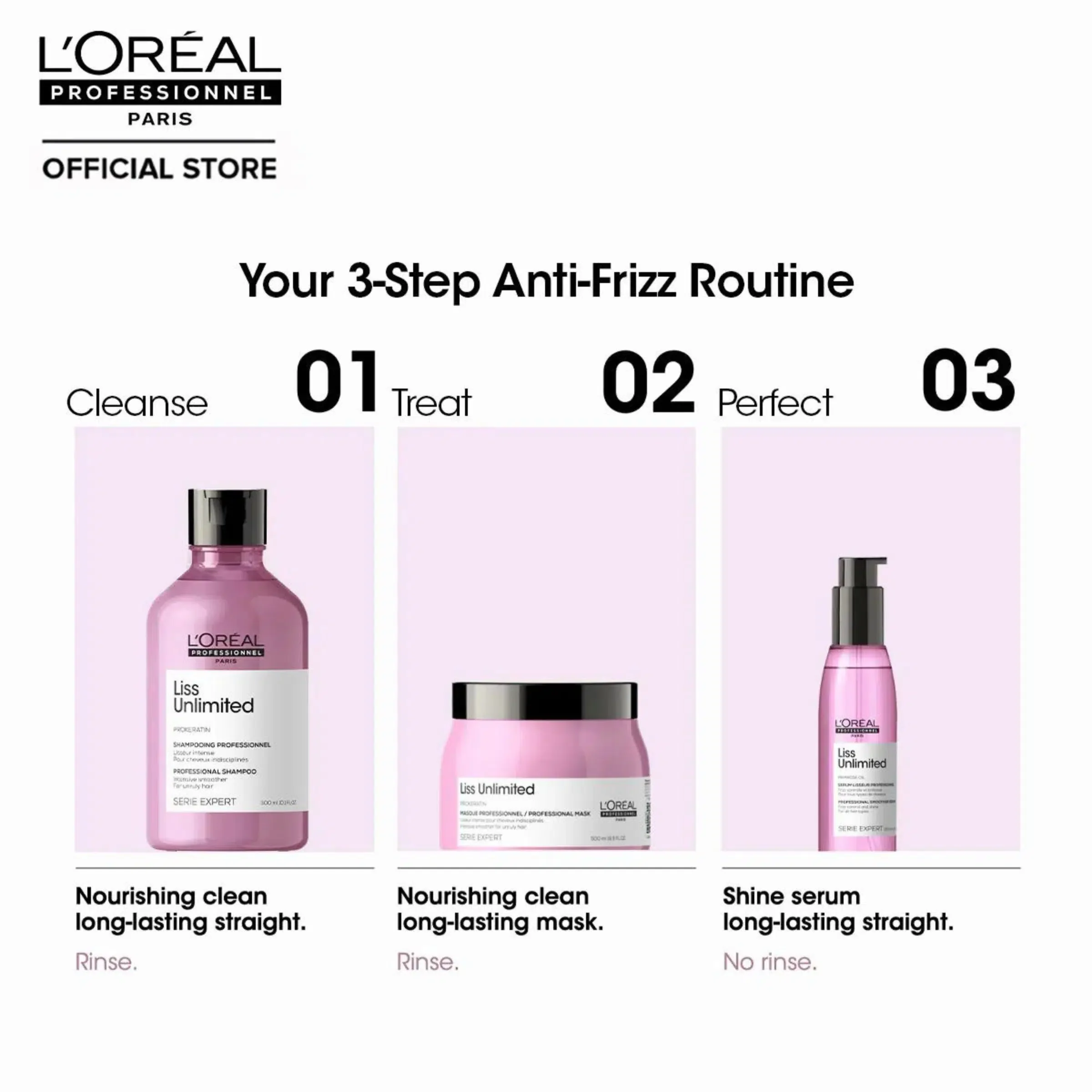 Liss Anti-Frizz Disciplinary Shampoo - Image 4