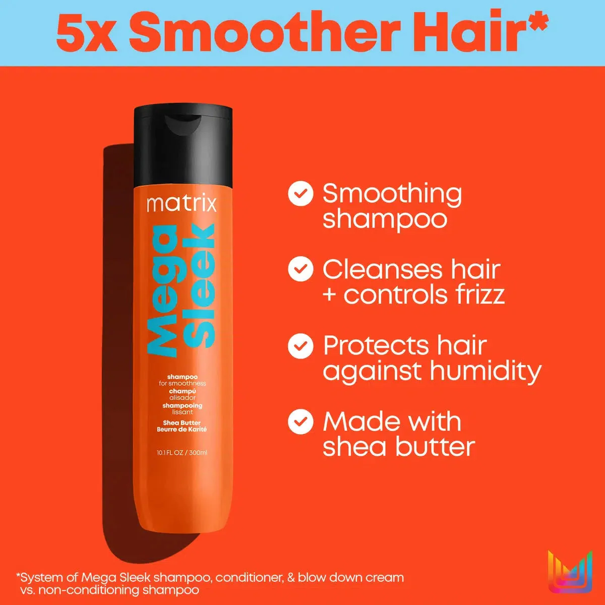 Total Results Mega Sleek Shampoo - Image 7
