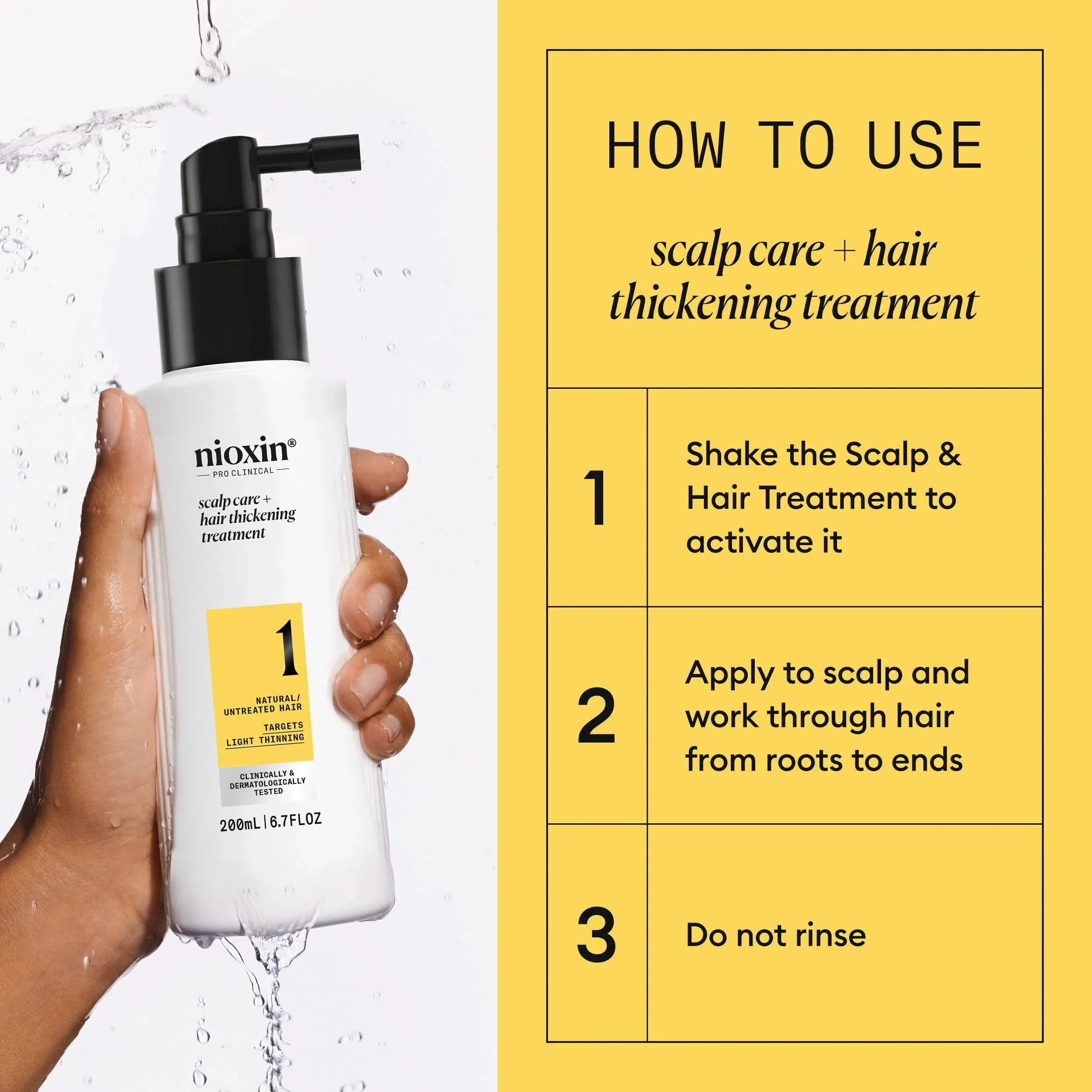 System 1 Scalp Care + Hair Thickening Treatment - Image 3