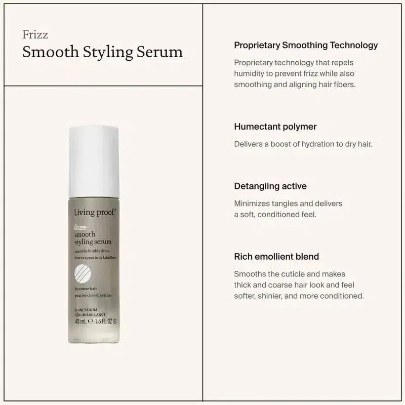 No Frizz Smooth Styling Serum - Image 5