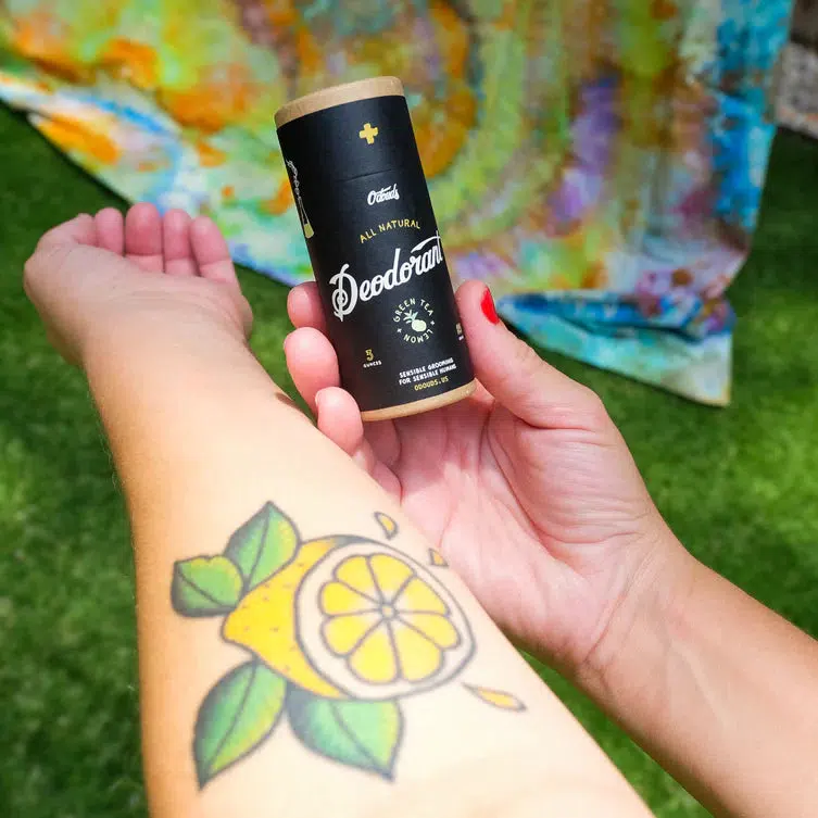 Green Tea + Lemon Deodorant - Image 3