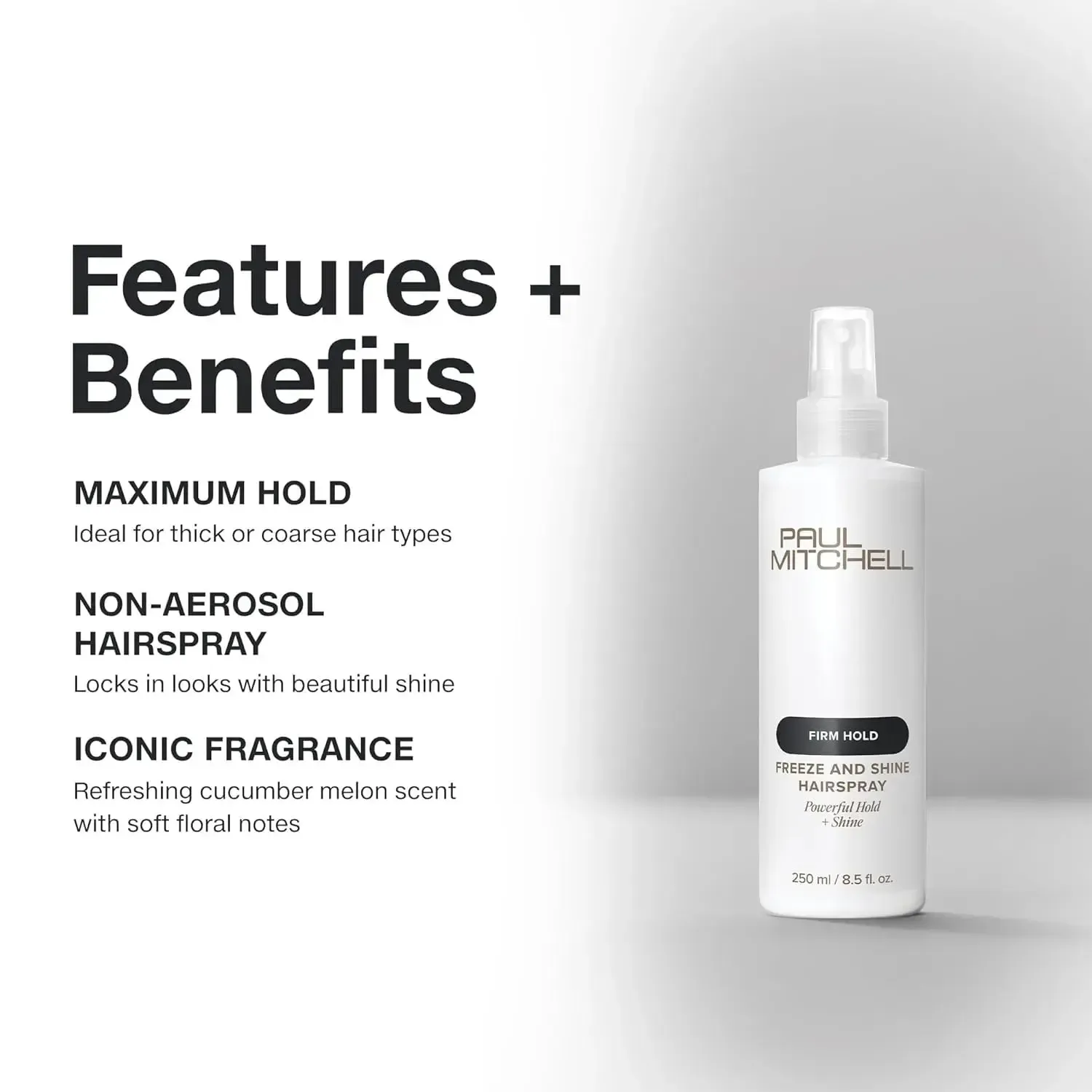 Firm Style Freeze and Shine Hairspray - Image 3