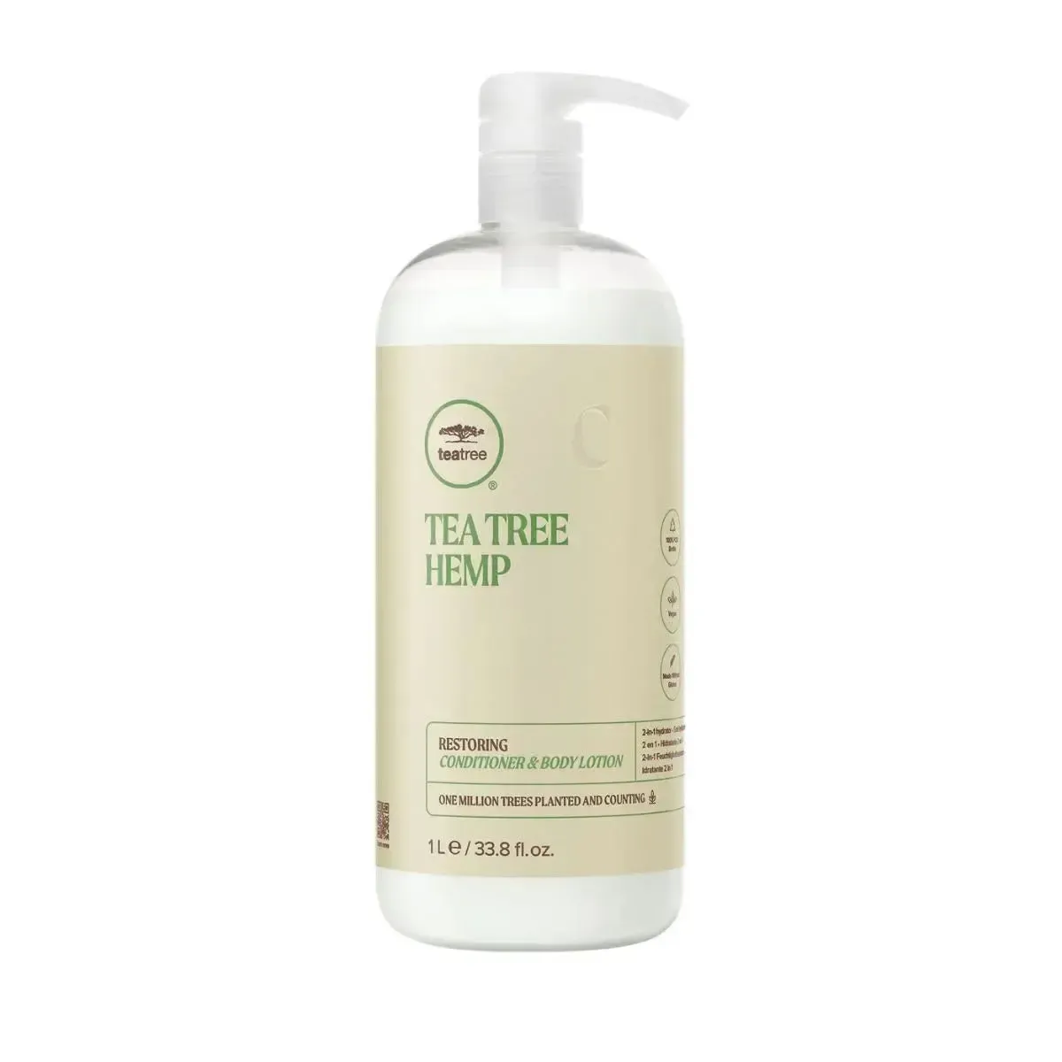 Tea Tree Hemp Restoring Conditioner & Body Lotion - Image 2