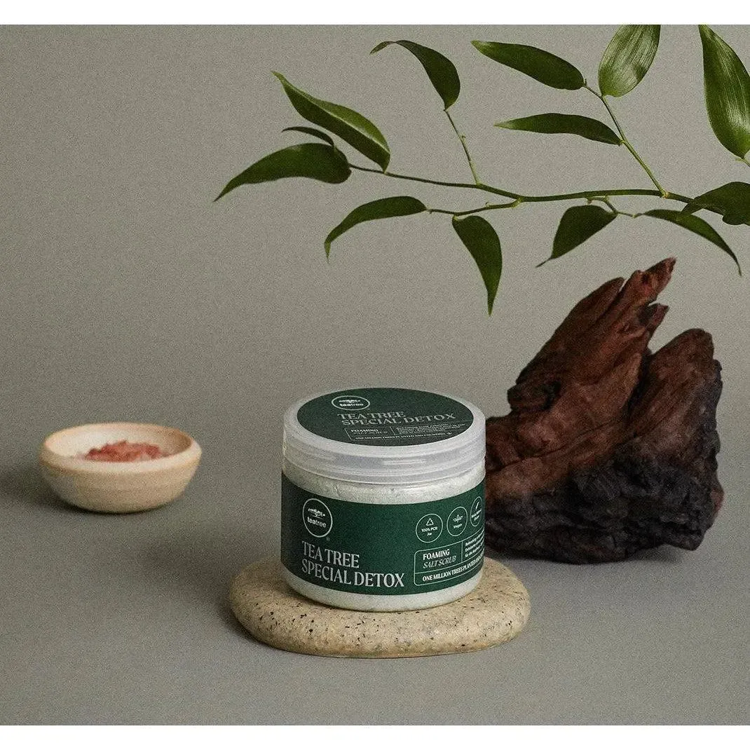 Tea Tree Special Detox Foaming Salt Scrub - Image 3