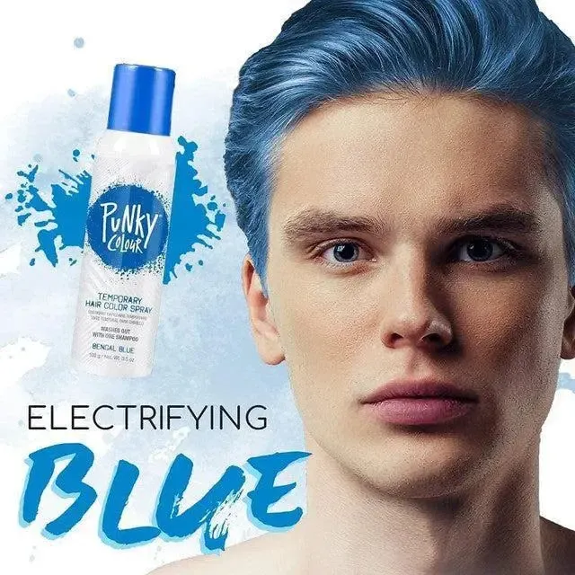 Temporary Colour Spray Bengal Blue - Image 3