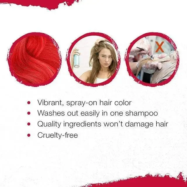 Temporary Colour Spray Cougar Red - Image 3