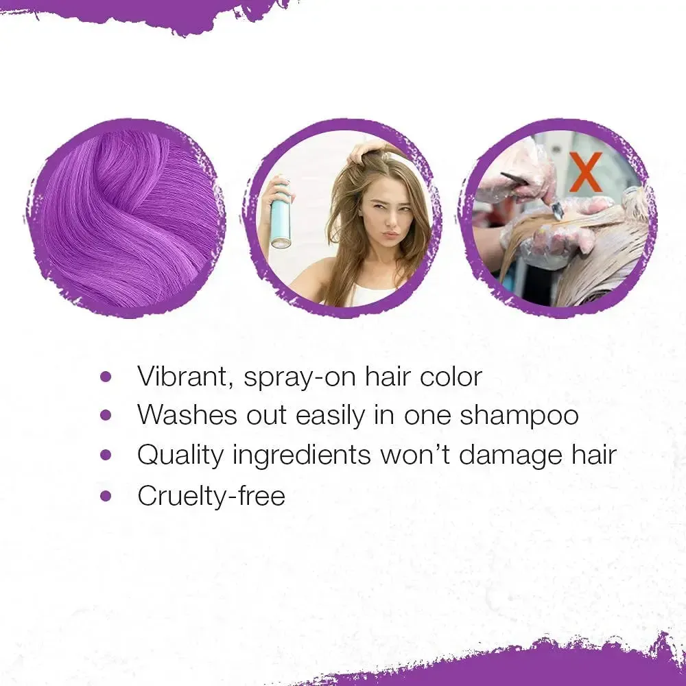 Temporary Colour Spray Panther Purple - Image 5