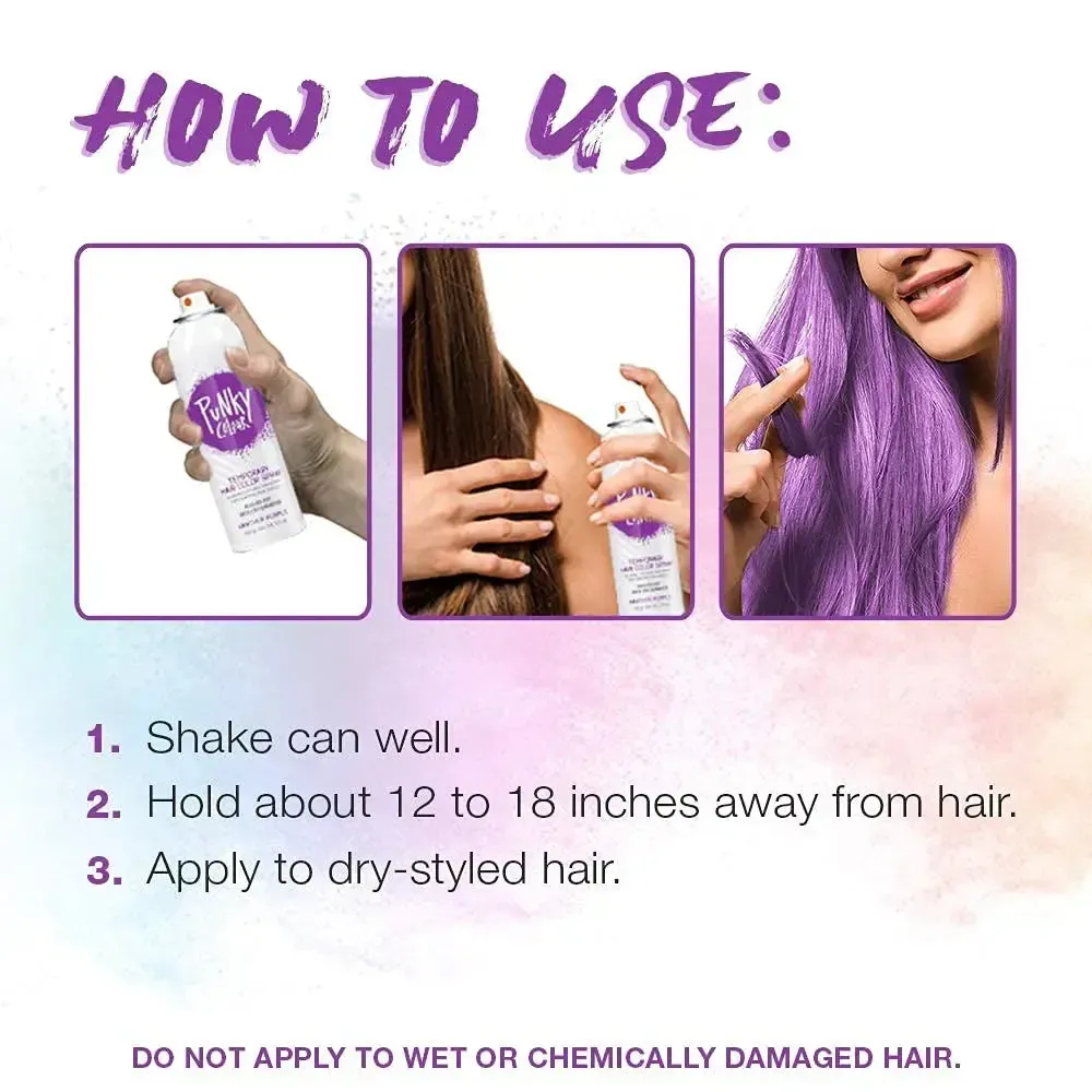 Temporary Colour Spray Panther Purple - Image 6