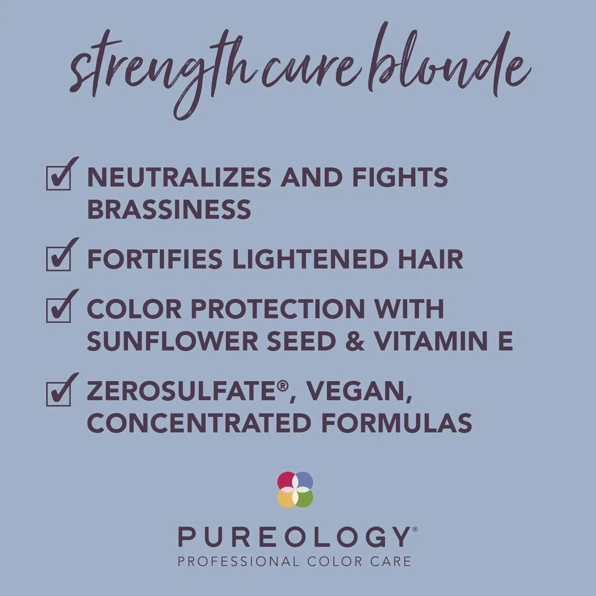 Strength Cure Best Blonde Purple Shampoo - Image 3