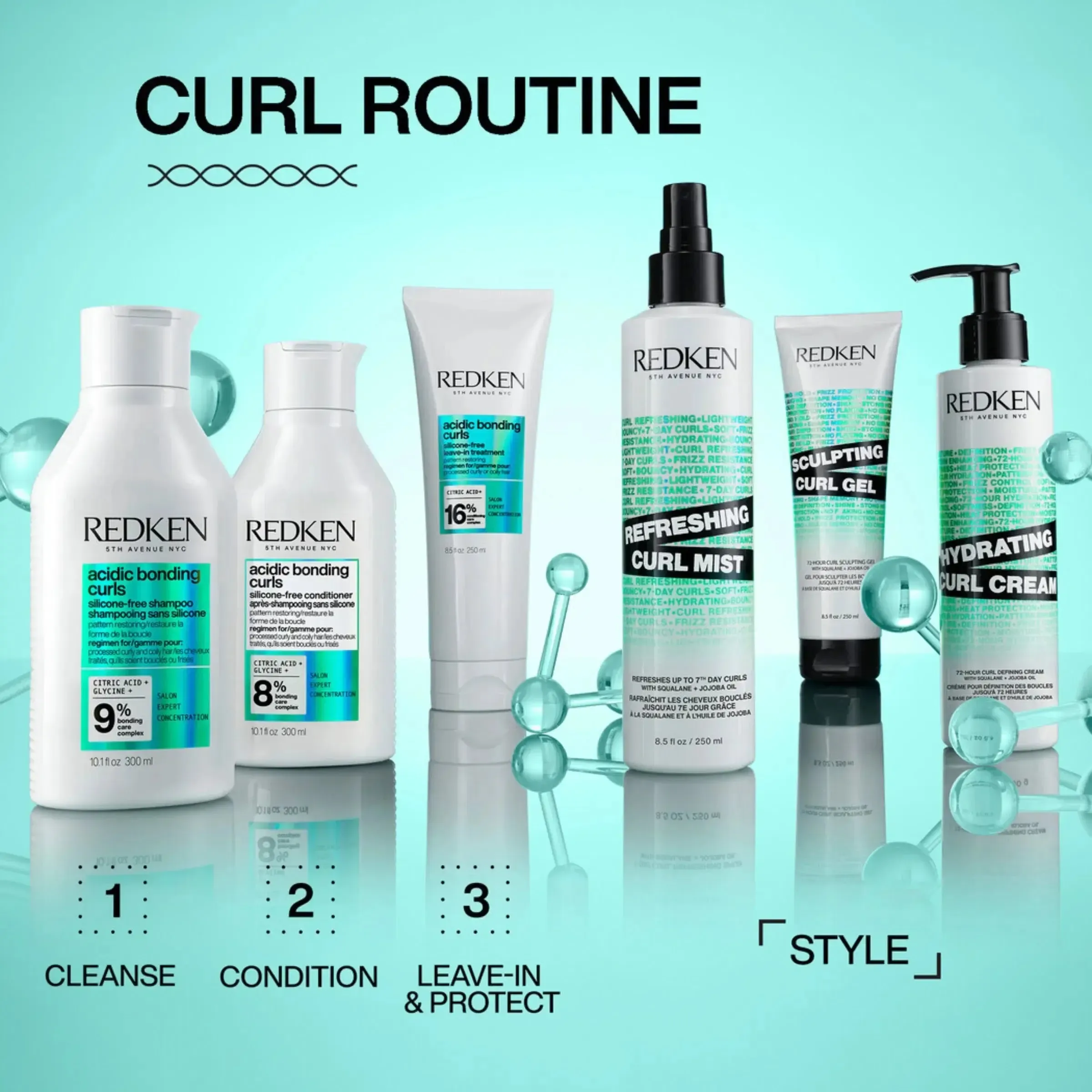 Acidic Bonding Curls Leave In Cream - Image 4