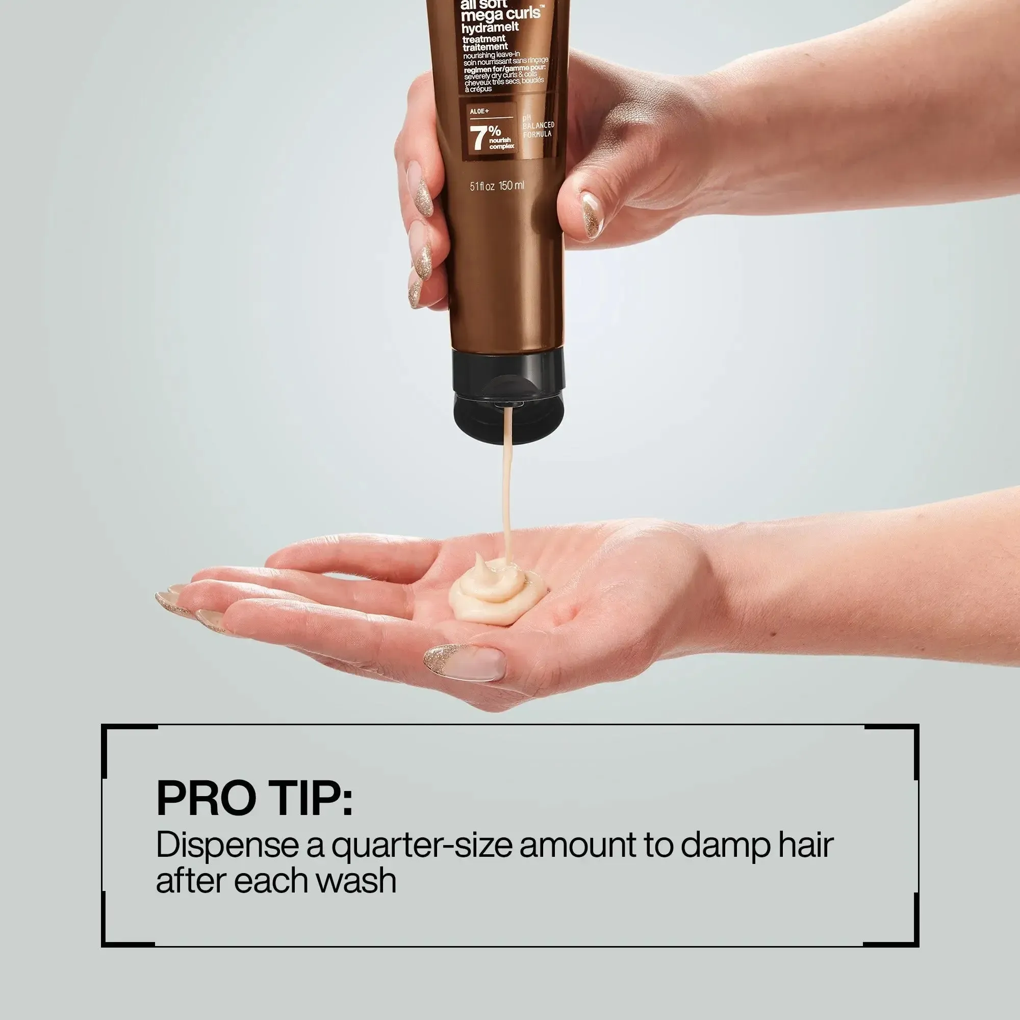 All Soft Mega Curl Hydramelt Leave-In Treatment - Image 4
