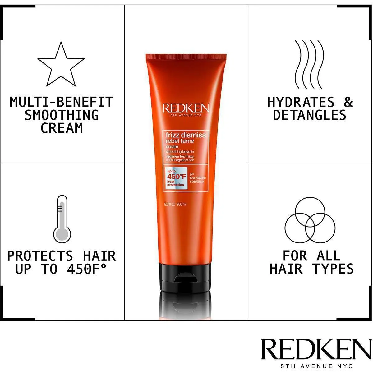 Frizz Dismiss Rebel Tame Leave-In Cream - Image 3