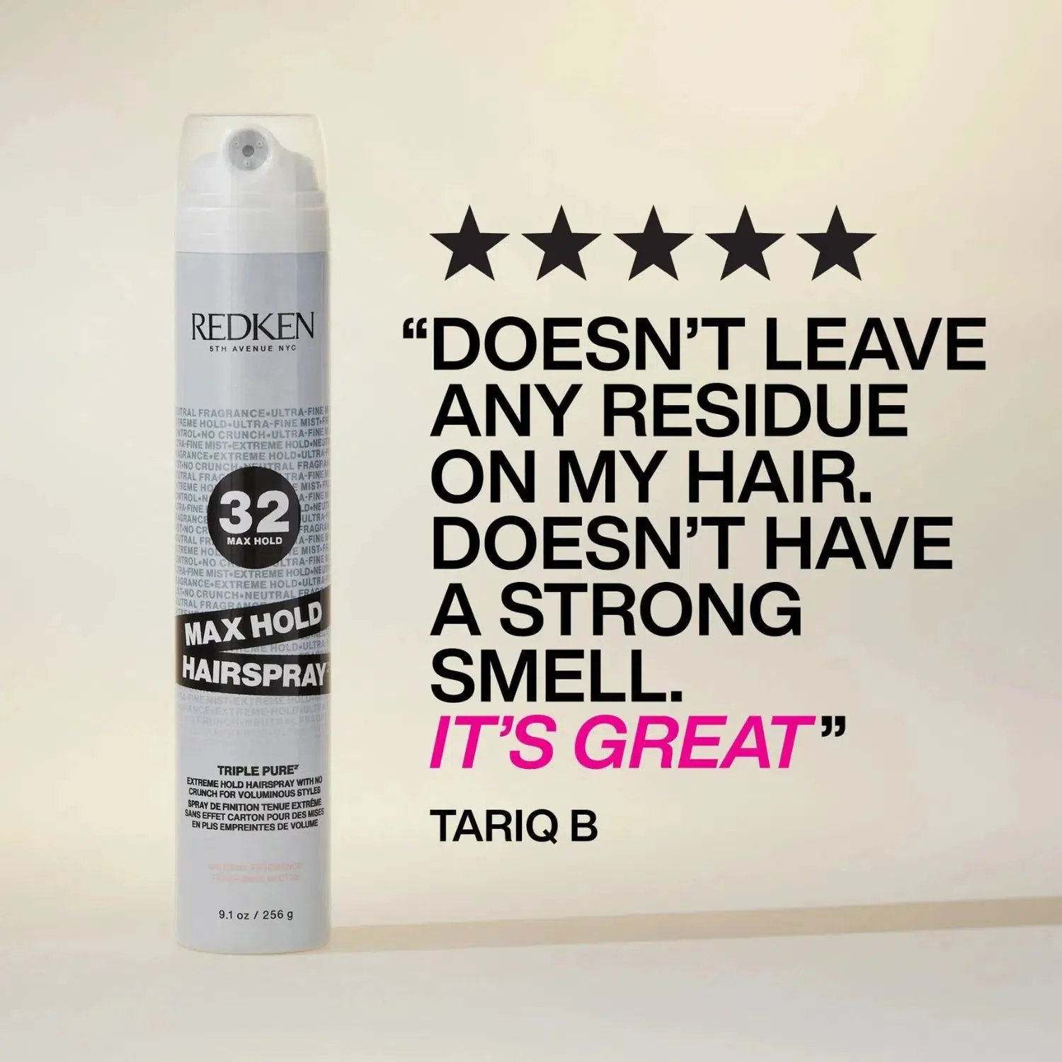 Max Hold Hairspray - Netural Fragrance - Image 5