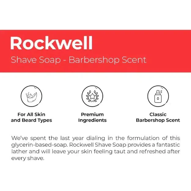 Shave Soap Refill Barbershop Scent - Image 5