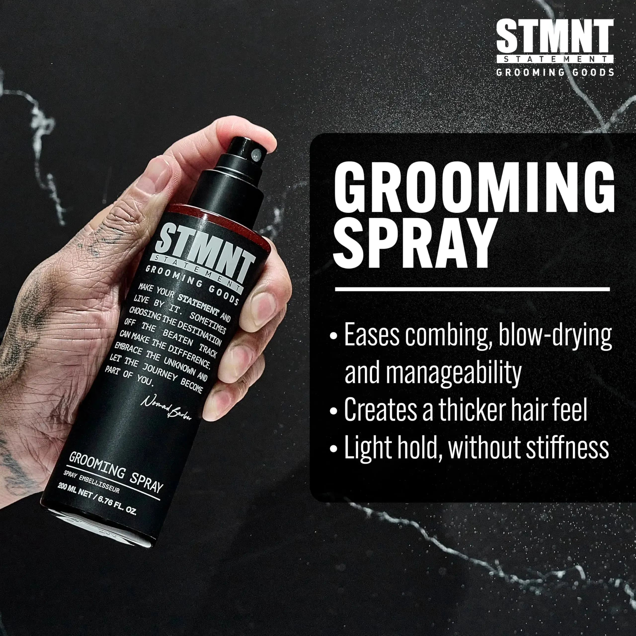 Nomad Barber Collection Grooming Spray - Image 3