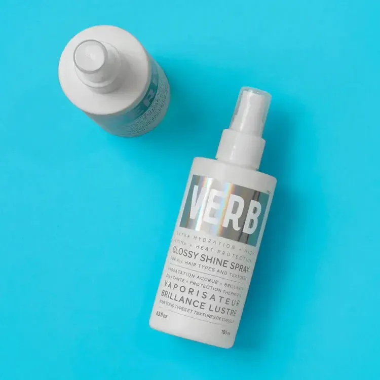 Glossy Shine Spray Heat Protection - Image 4